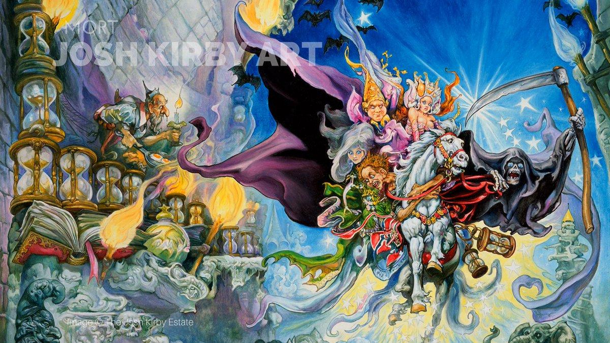 1200x675 Josh Kirby gift to you, free Josh Kirby Discworld Wallpaper for your desktop computer. 10 to choose from so far. #discworld #joshkirby