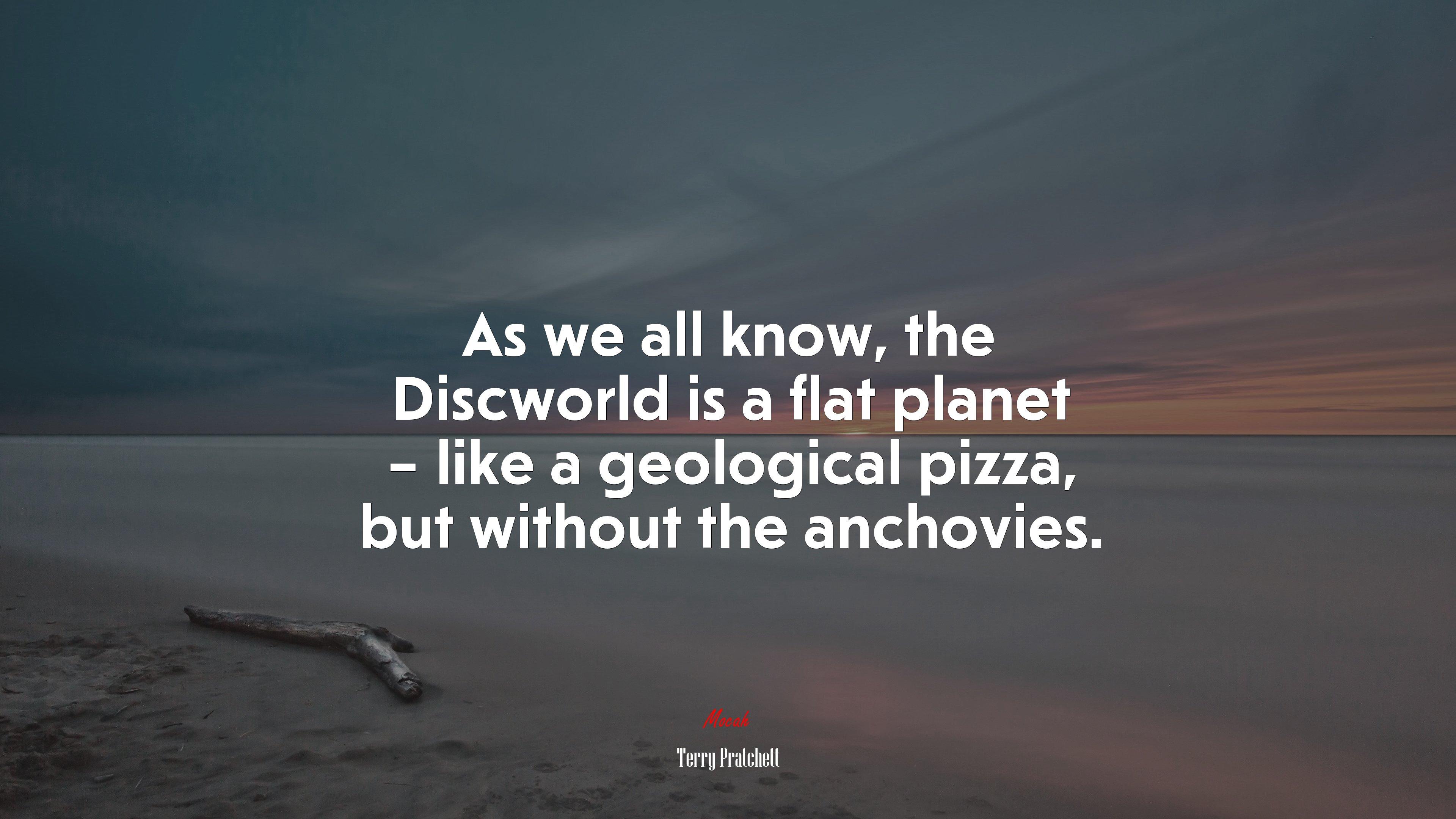 3840x2160 As we all know, the Discworld is a flat planet