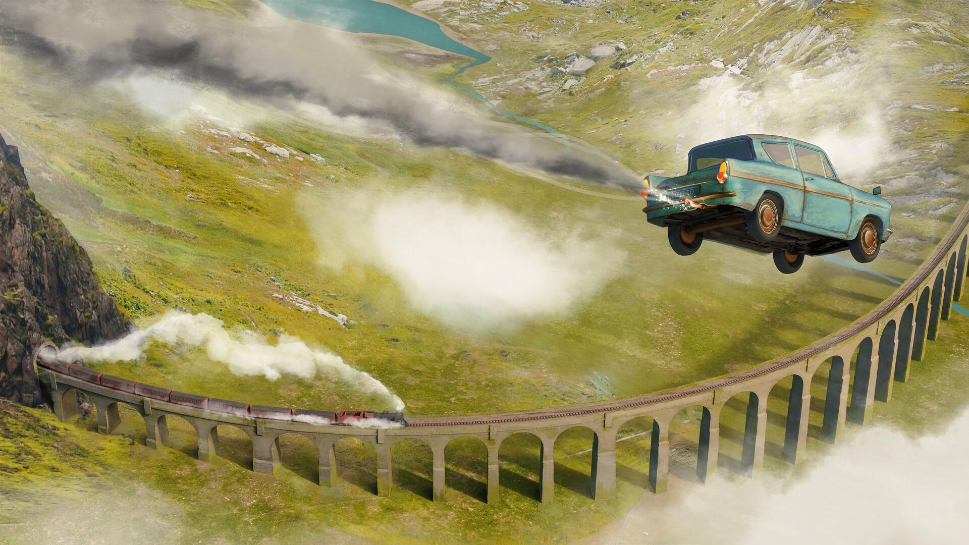 Harry Potter Flying Car Wallpapers - Top Free Harry Potter Flying Car 