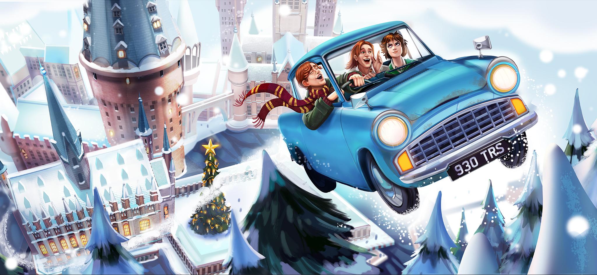 Harry Potter Flying Car Wallpapers Top Free Harry Potter Flying Car