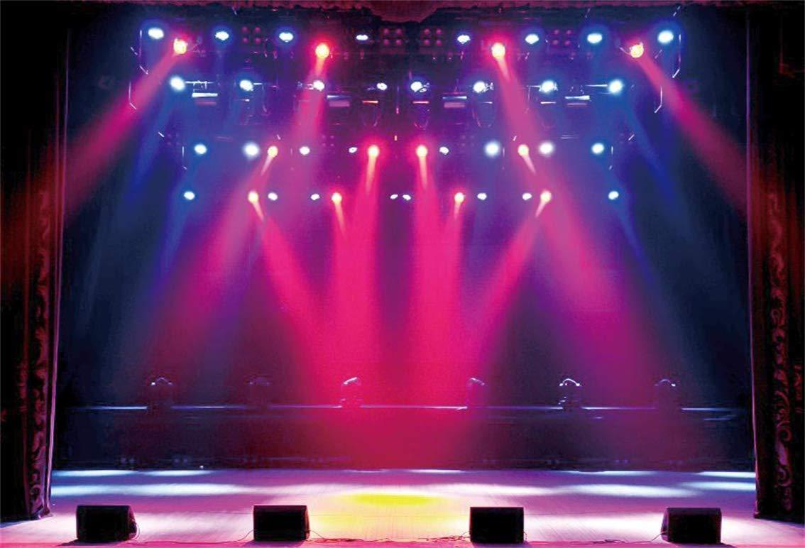 1134x772 Amazon.com : 12x8FT Stage Spotlight Backdrop Concert Live Plateform Banner Gloomy Night Scenic Background Superstar Drama Play Music Show Kids Birthday Adults Vlogger Portrait Studio Prop Vinyl Wallpaper : Camera & Photo