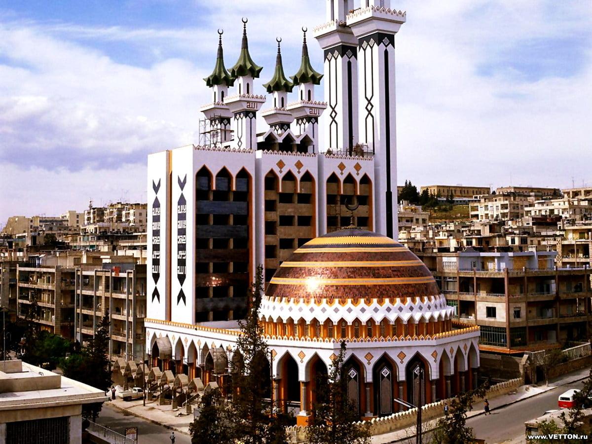 1200x900 Background Al Rahman Mosque, Palace, Aleppo. Download Free Photo