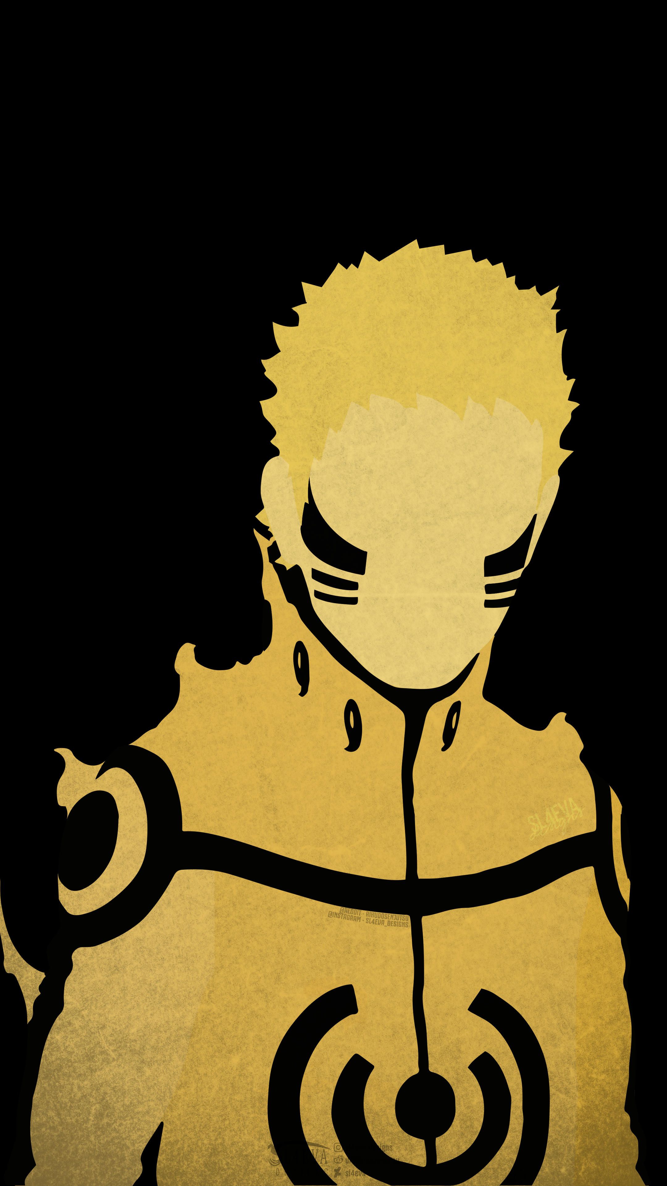 2160x3840 Naruto Hokage Wallpaper