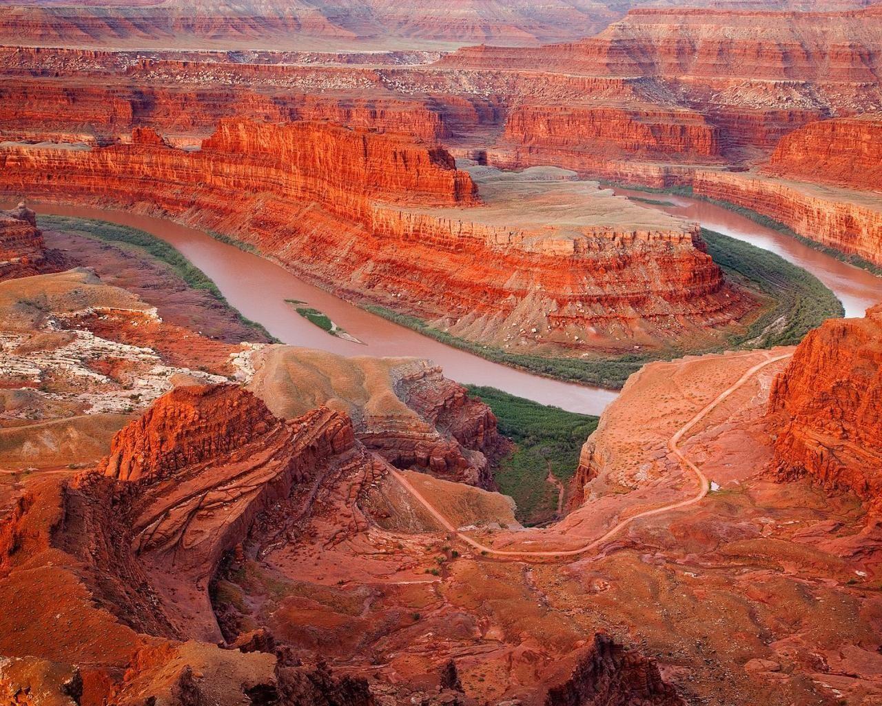 1280x1024 Skywalk Grand Canyon National Park. Free Download Satellite Image