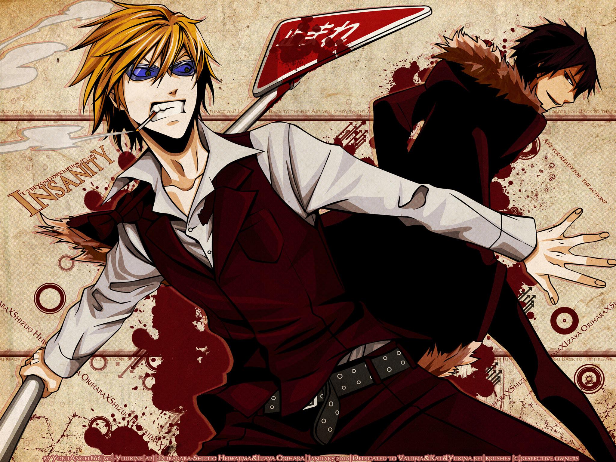 2048x1536 Izaya Orihara wallpaper HD for desktop background