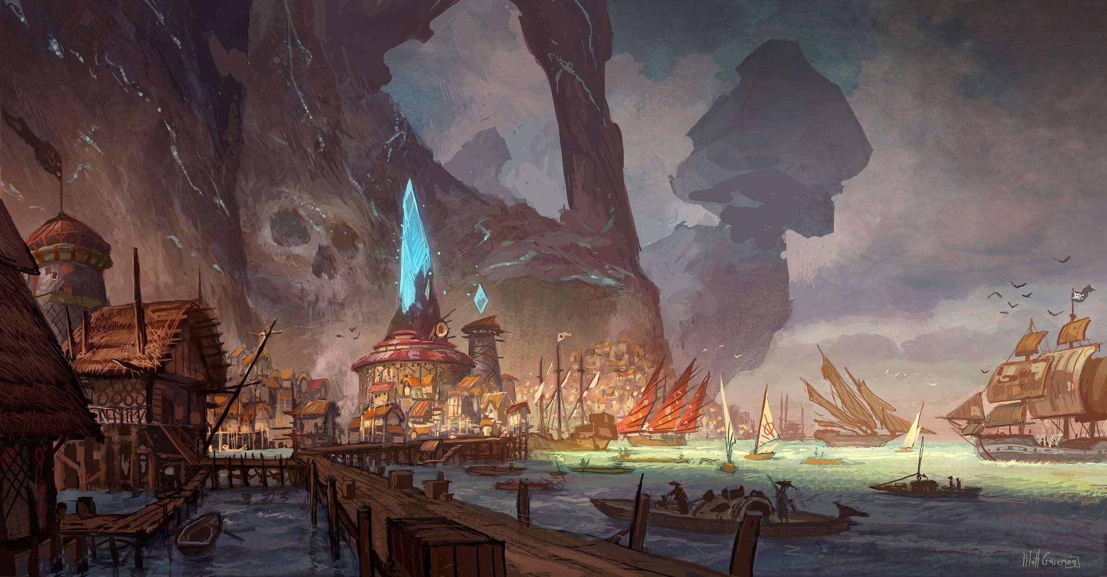 2250x1174 Download Bilgewater Wallpaper 2250x1174