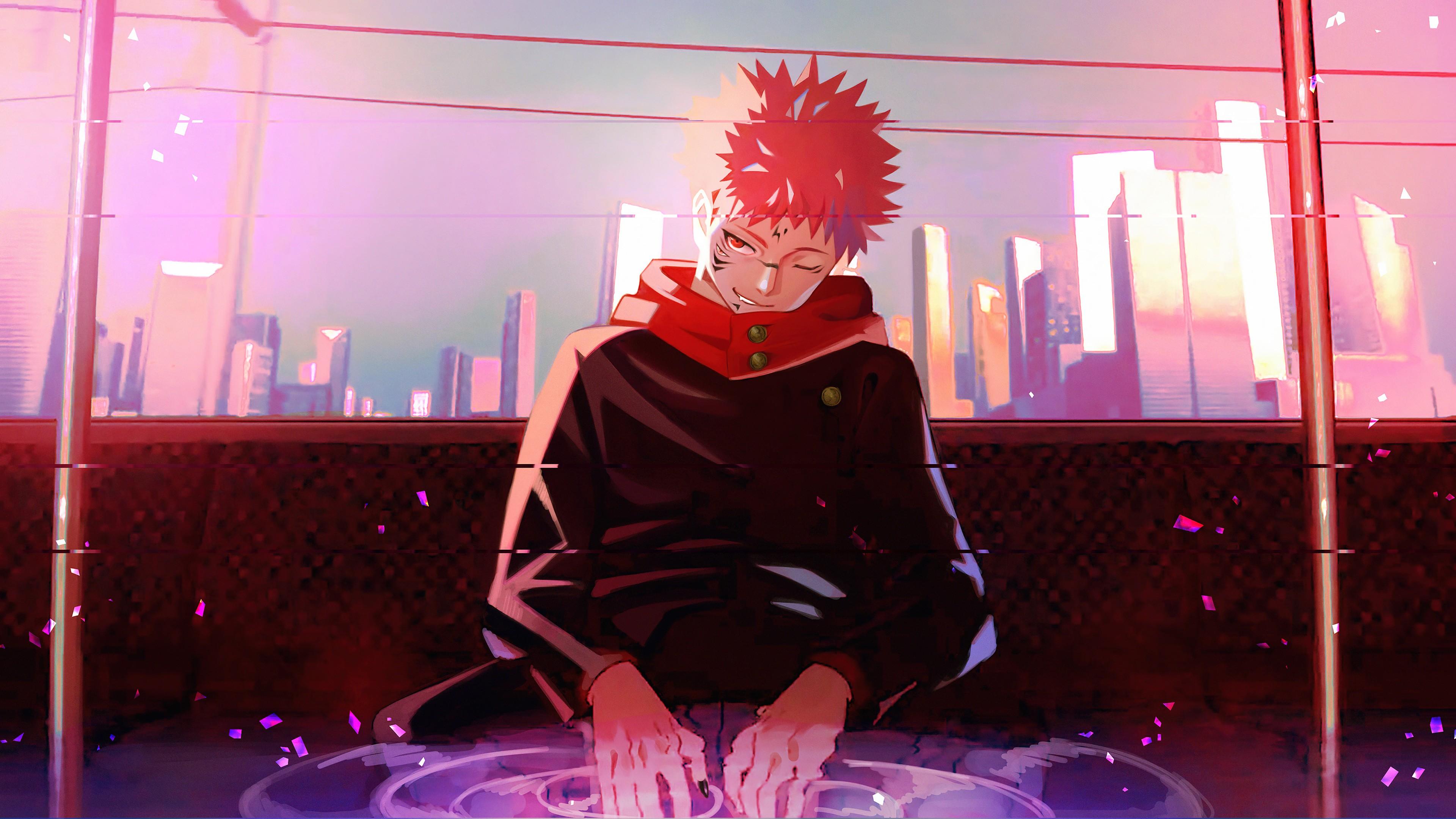 3840x2160 Boy Jujutsu Kaisen Yuji Itadori 4K HD