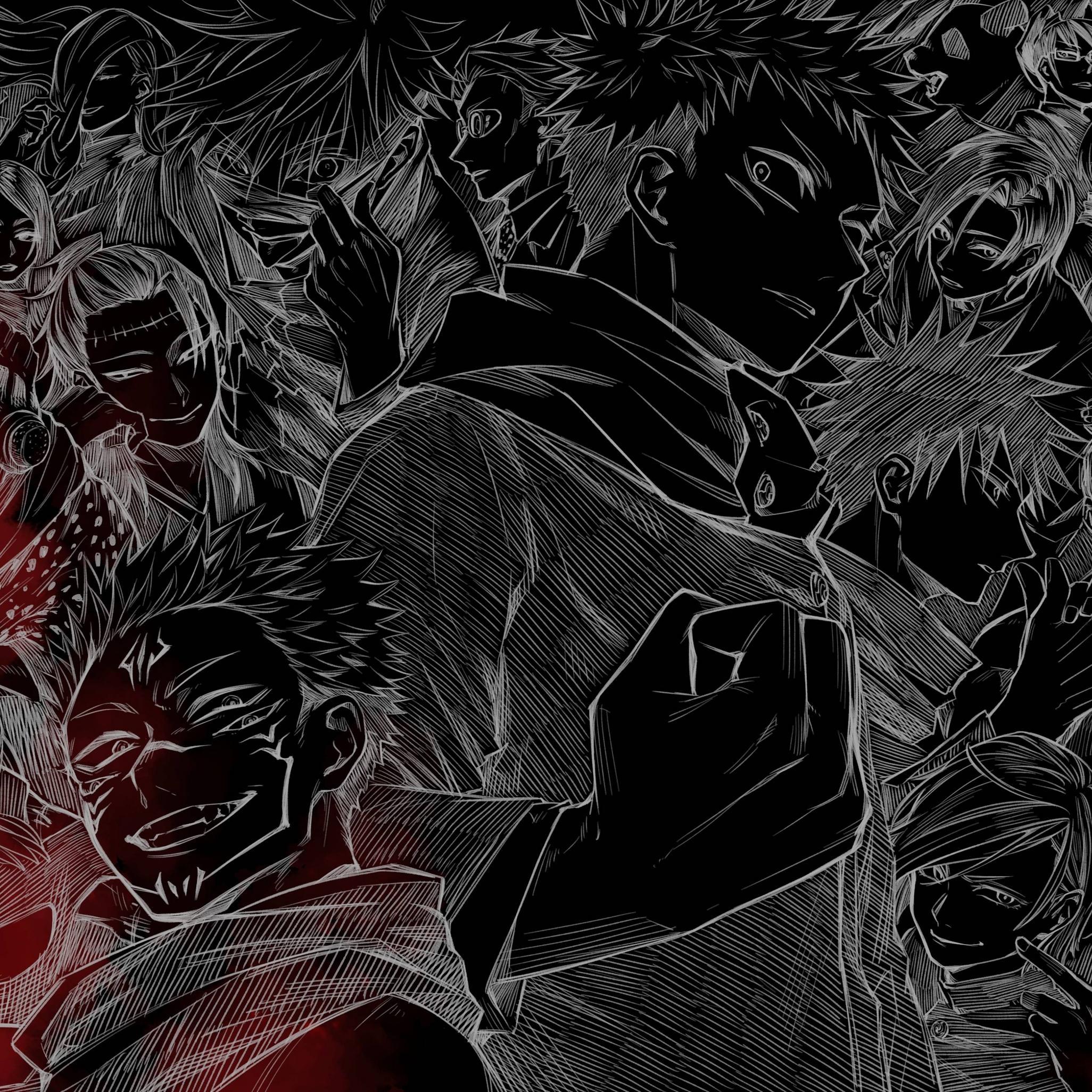 2052x2052 Jujutsu Kaisen 4K iPad Pro Retina Display Wallpaper, HD Anime 4K Wallpaper, Image, Photo and Background
