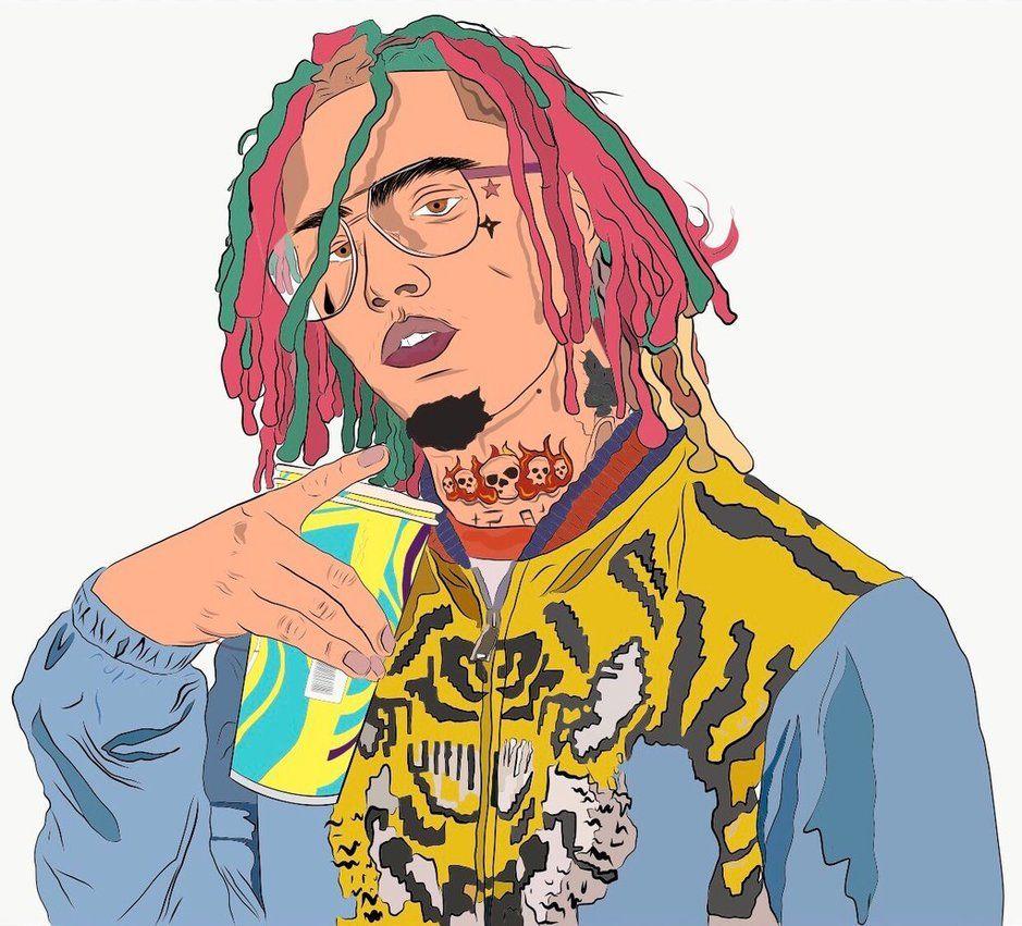 Lil Pump Cartoon Pics