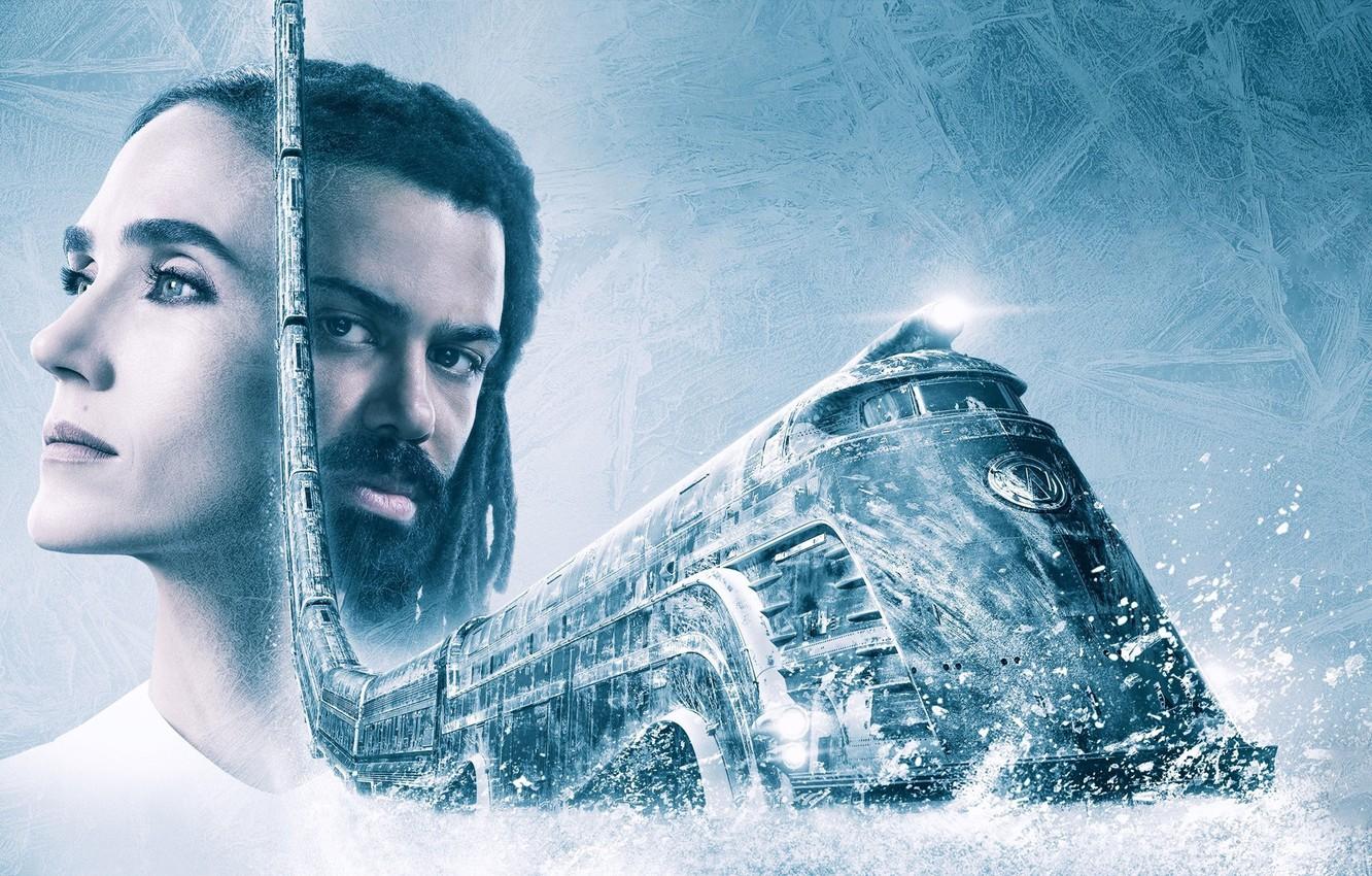 1332x850 Wallpaper girl, train, male, Snowpiercer image for desktop, section фильмы