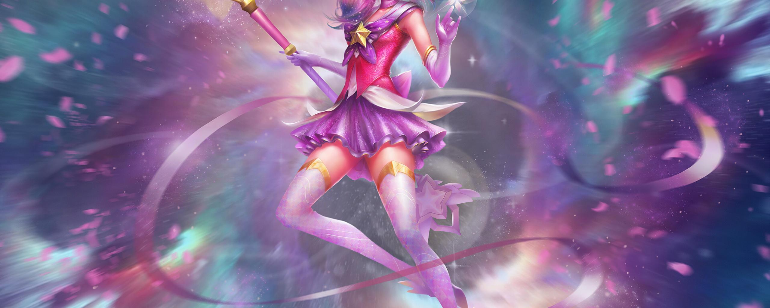 2560x1024 Wallpaper 4k Lux League Of Legends Art 4k Wallpaper