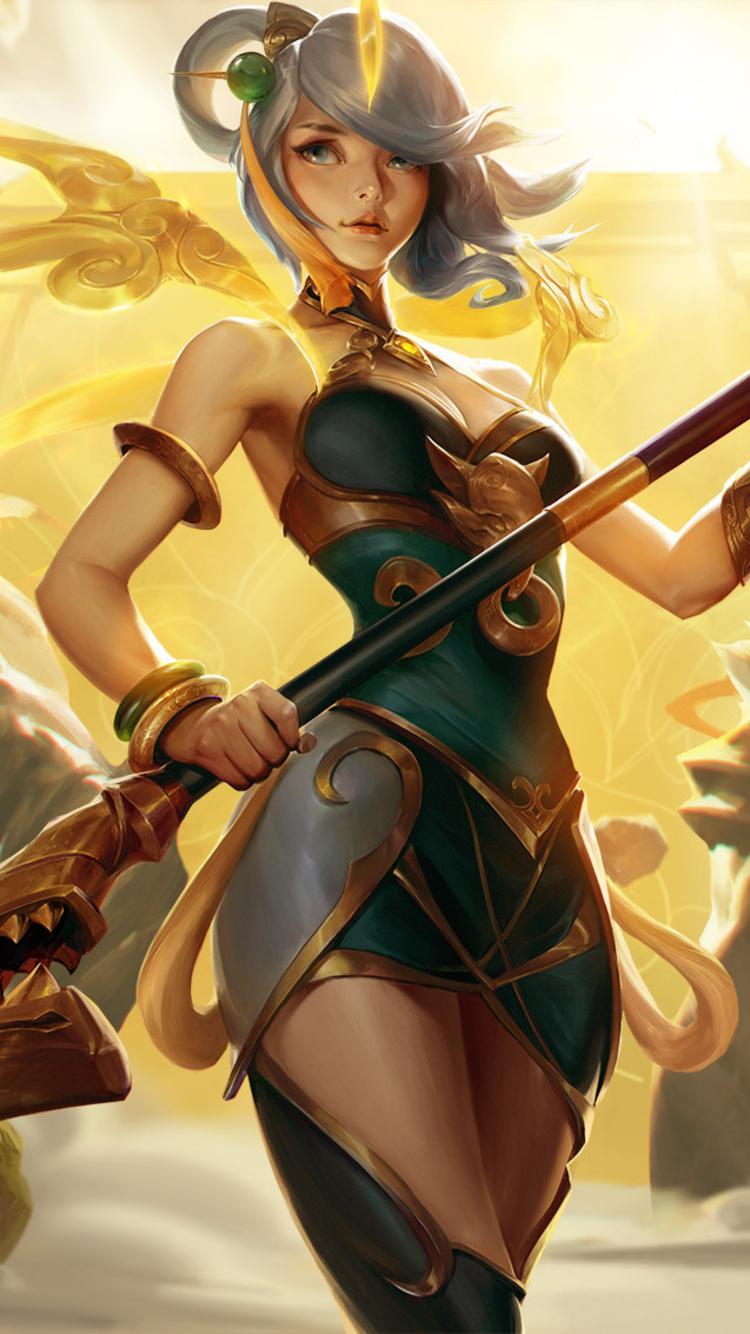 750x1334 Lux League Of Legends iPhone iPhone 6S, iPhone 7 HD 4k Wallpaper, Image, Background, Photo and Picture
