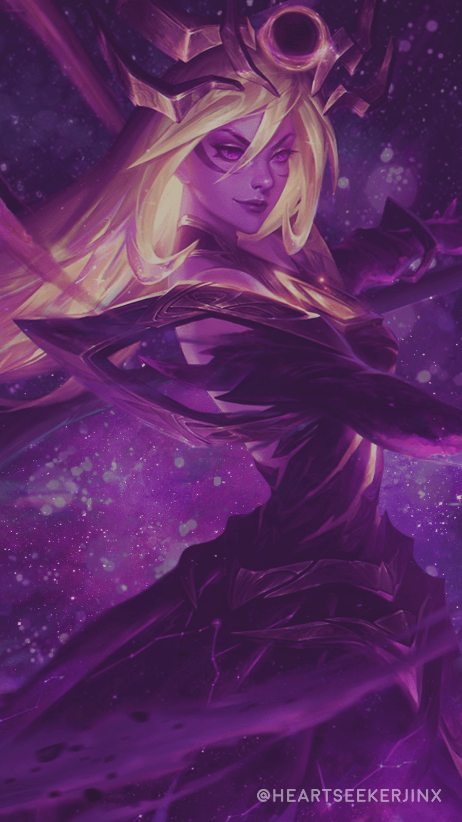 900x1600 Wallpaper Dark Cosmic Lux League Of Legends. Papel de parede de livro, Papel de parede anime, Vilãs