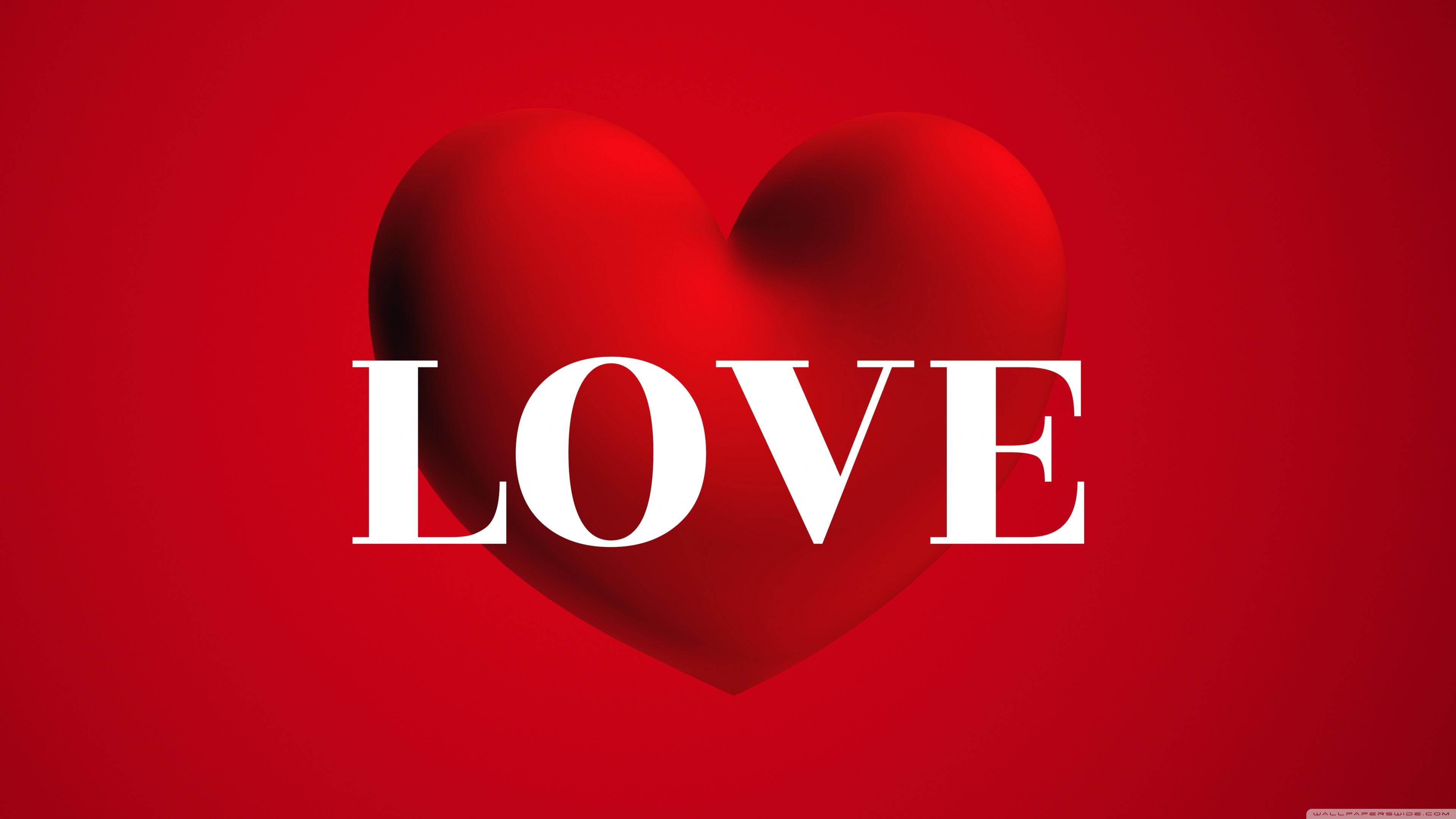3840x2160 Happy Love Day Ultra HD Desktop Background Wallpaper for 4K UHD TV : Tablet