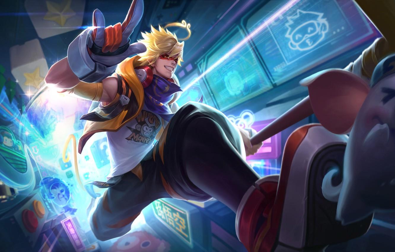 1332x850 Wallpaper guy, Wukong, King of Glory image for desktop, section игры