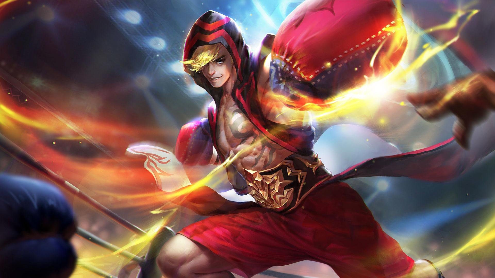1920x1080 Desktop wallpaper boxer, artwork, video game, king of glory, HD image, picture, background, 654397