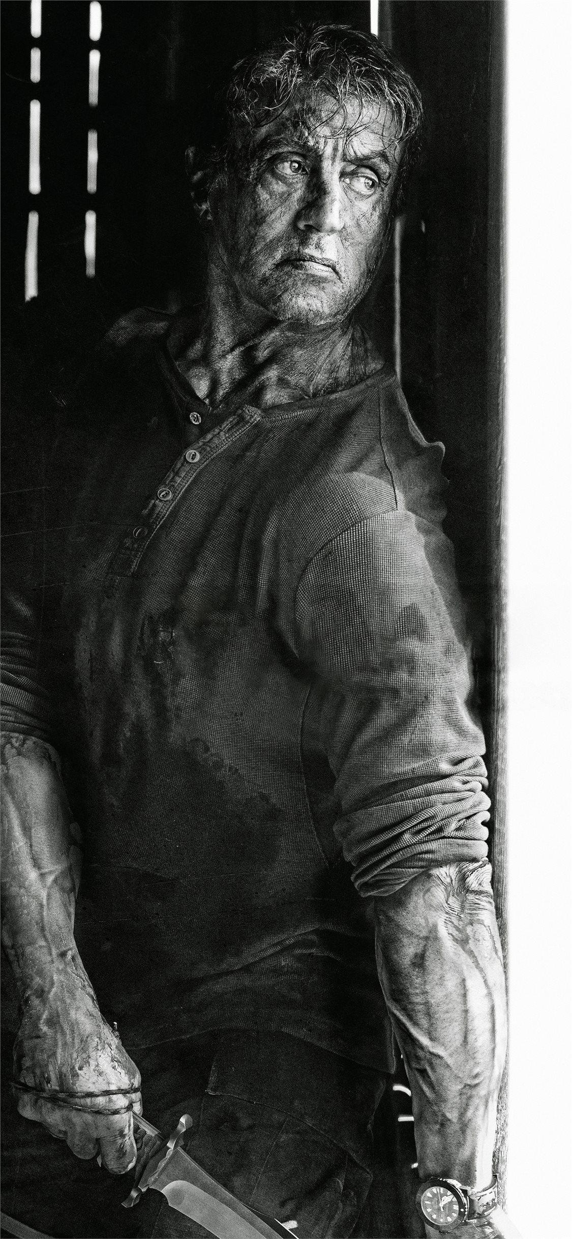 1125x2436 rambo v the last blood movie 2019 4k iPhone X Wallpaper Free Download