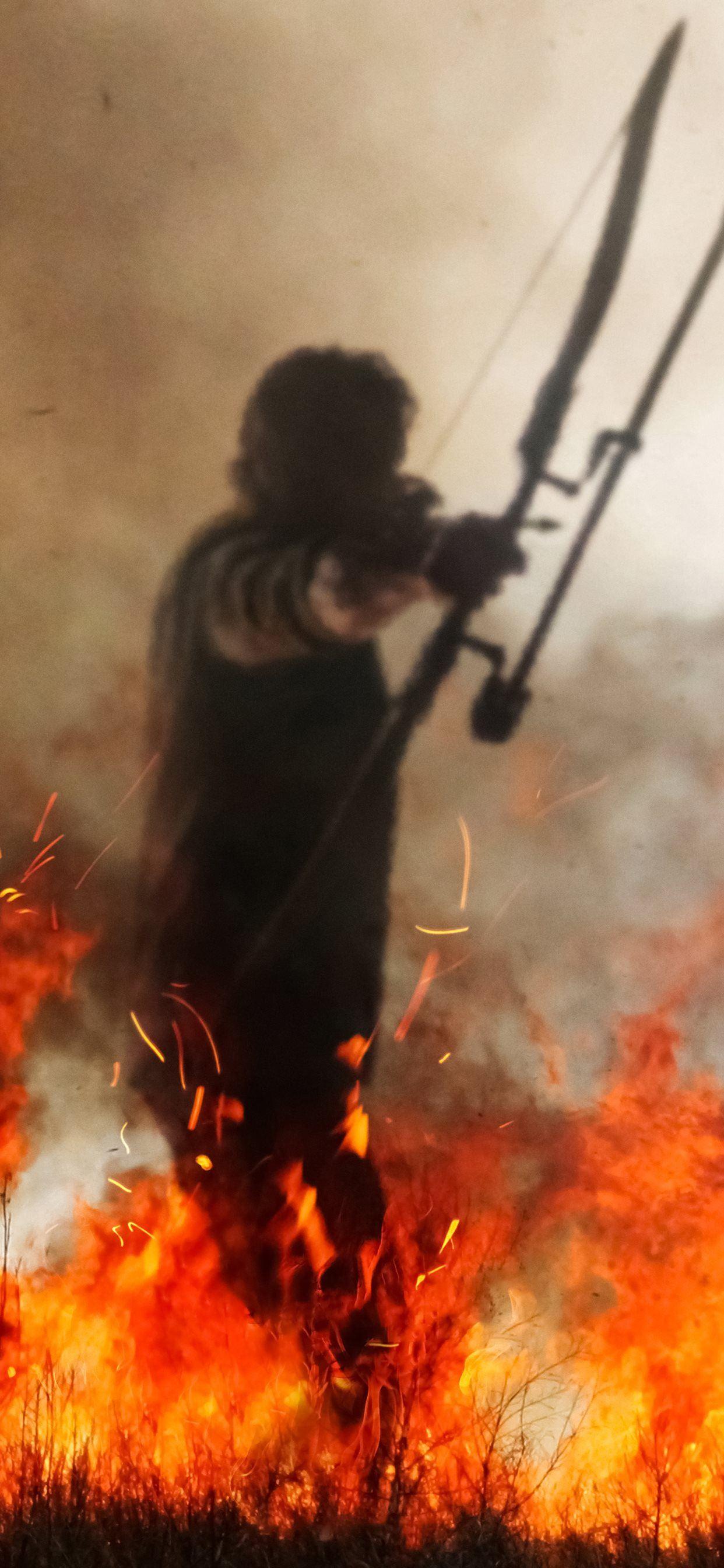 1242x2688 rambo v the last blood movie 2019 iPhone 11 Wallpaper Free Download