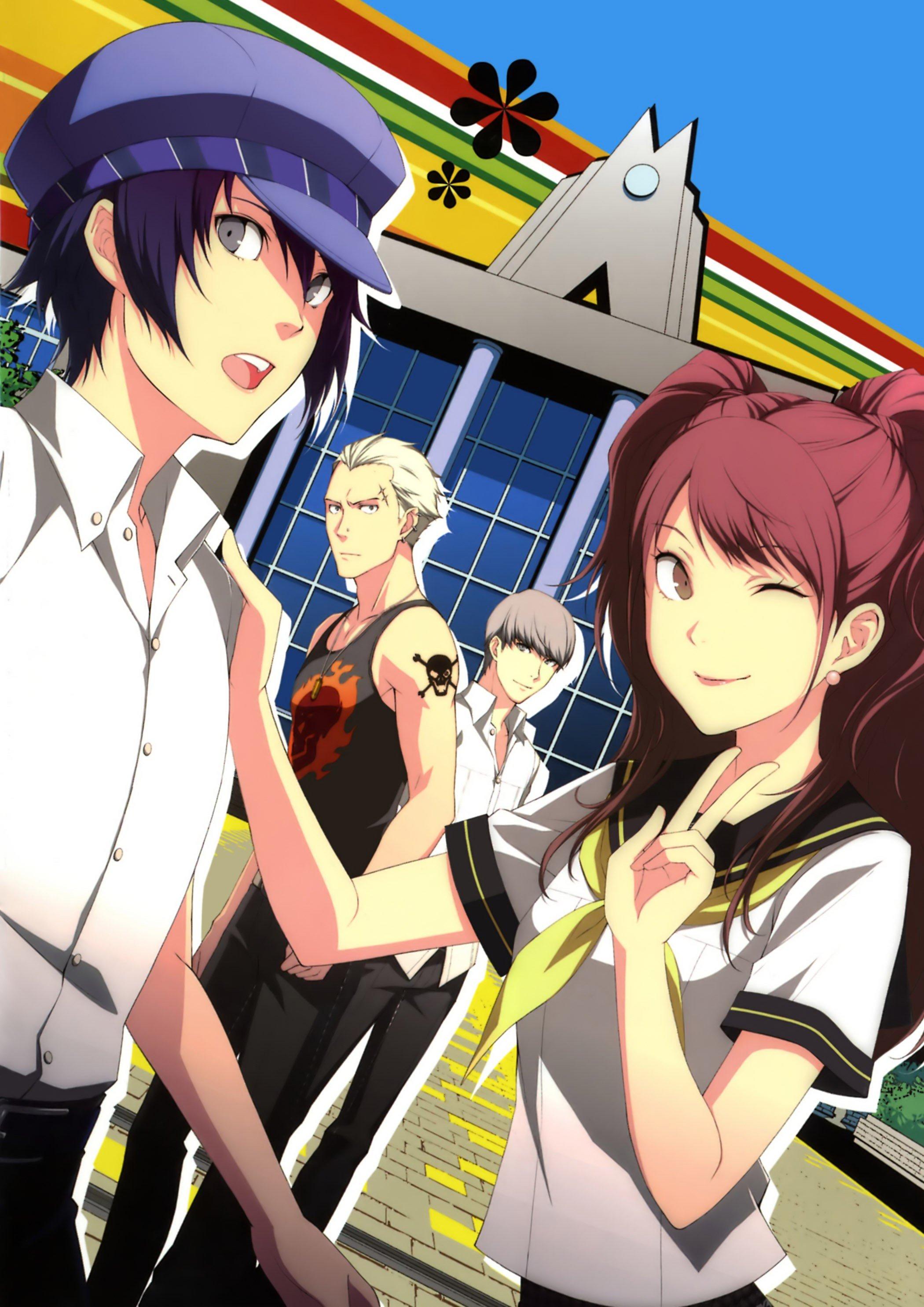 2100x2970 video, Games, Persona, Narukami, Yuu, Scans, Shirogane, Naoto, Kujikawa, Rise, Tatsumi, Kanji Wallpaper HD / Desktop and Mobile Background