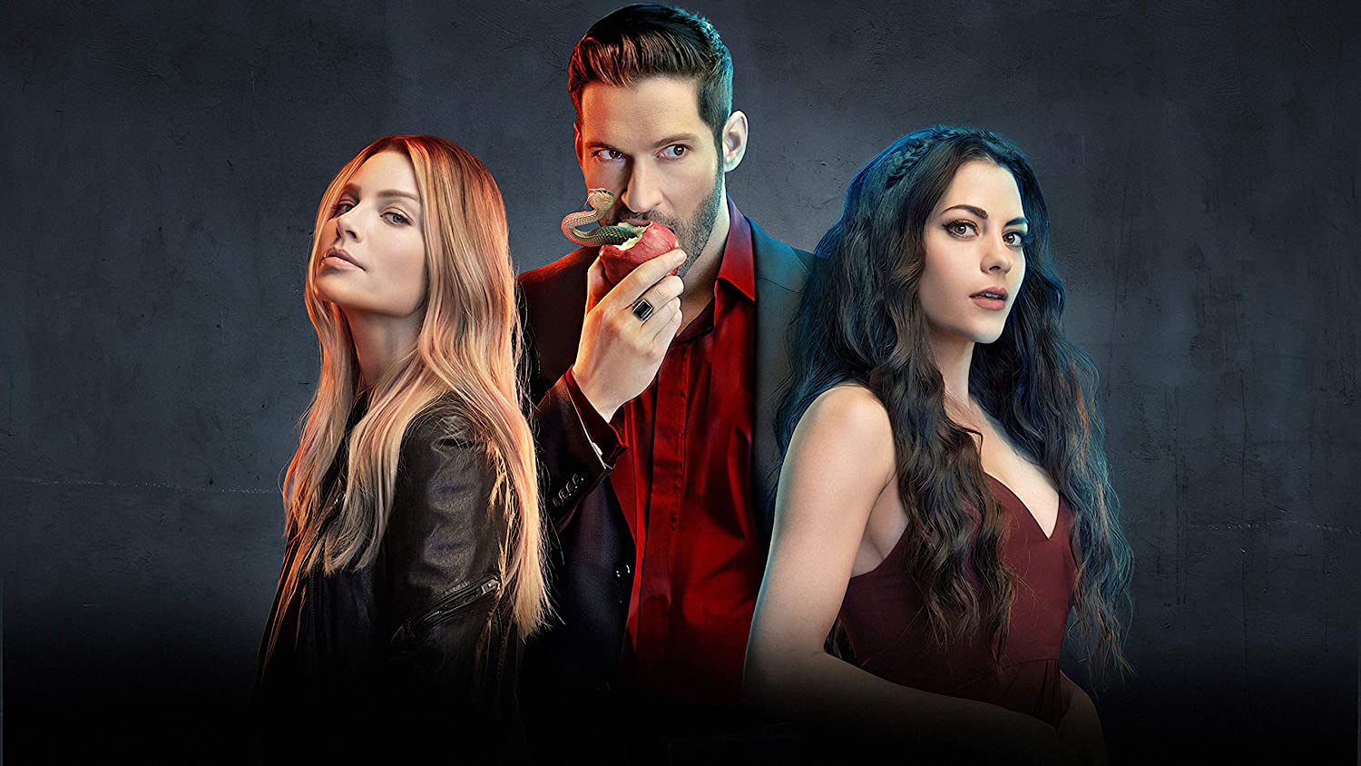 1500x844 Lucifer Wallpaper, Lucifer TV Show Art Print, Tom Ellis Poster, Lucifer Season 4 TV Show Watercolor Print, TV Show Of The CW Poster, Lucifer and Eve Poster : Handmade Products