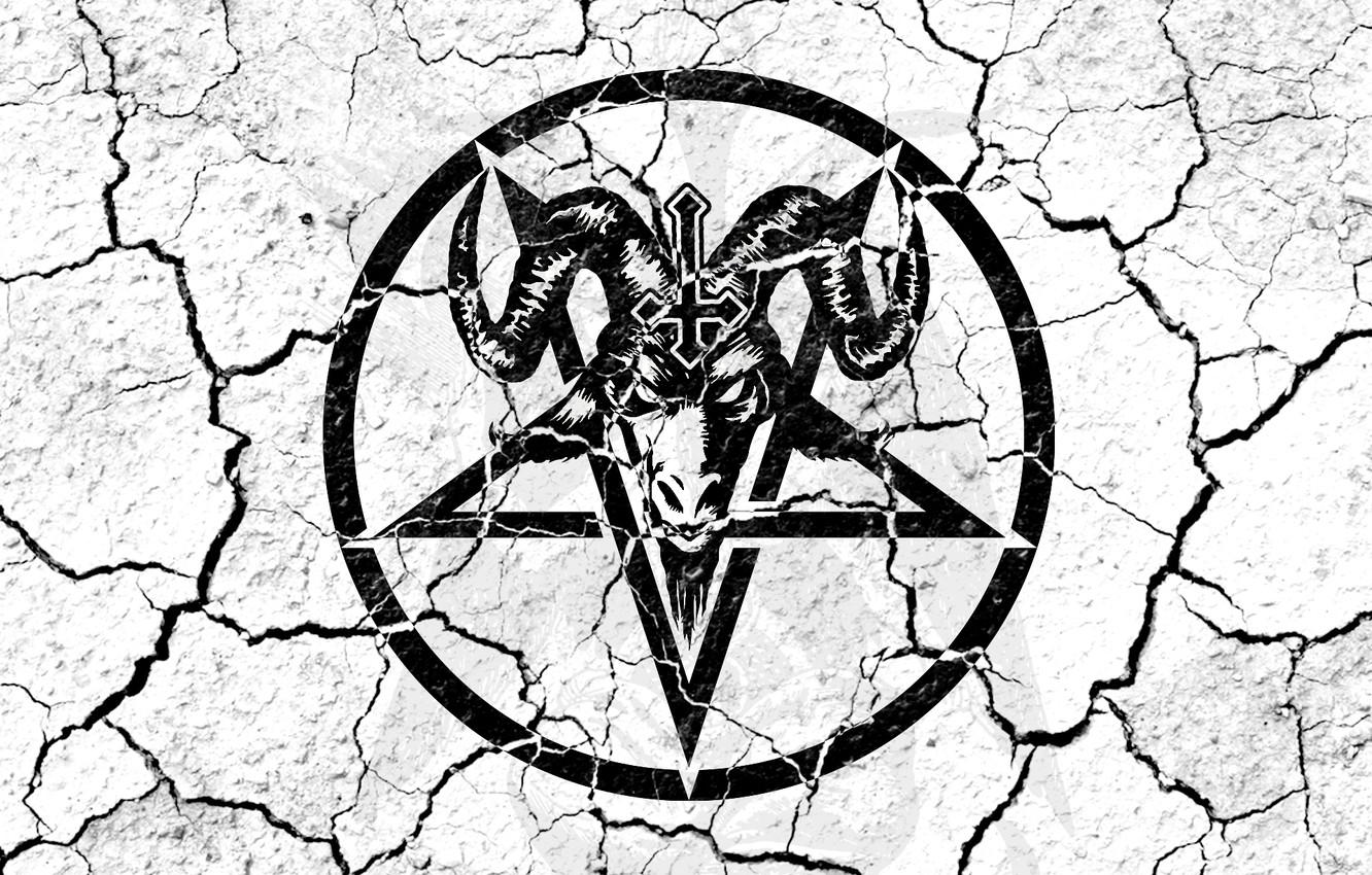 1332x850 Wallpaper love, pentagram, goat, satan image for desktop, section разное