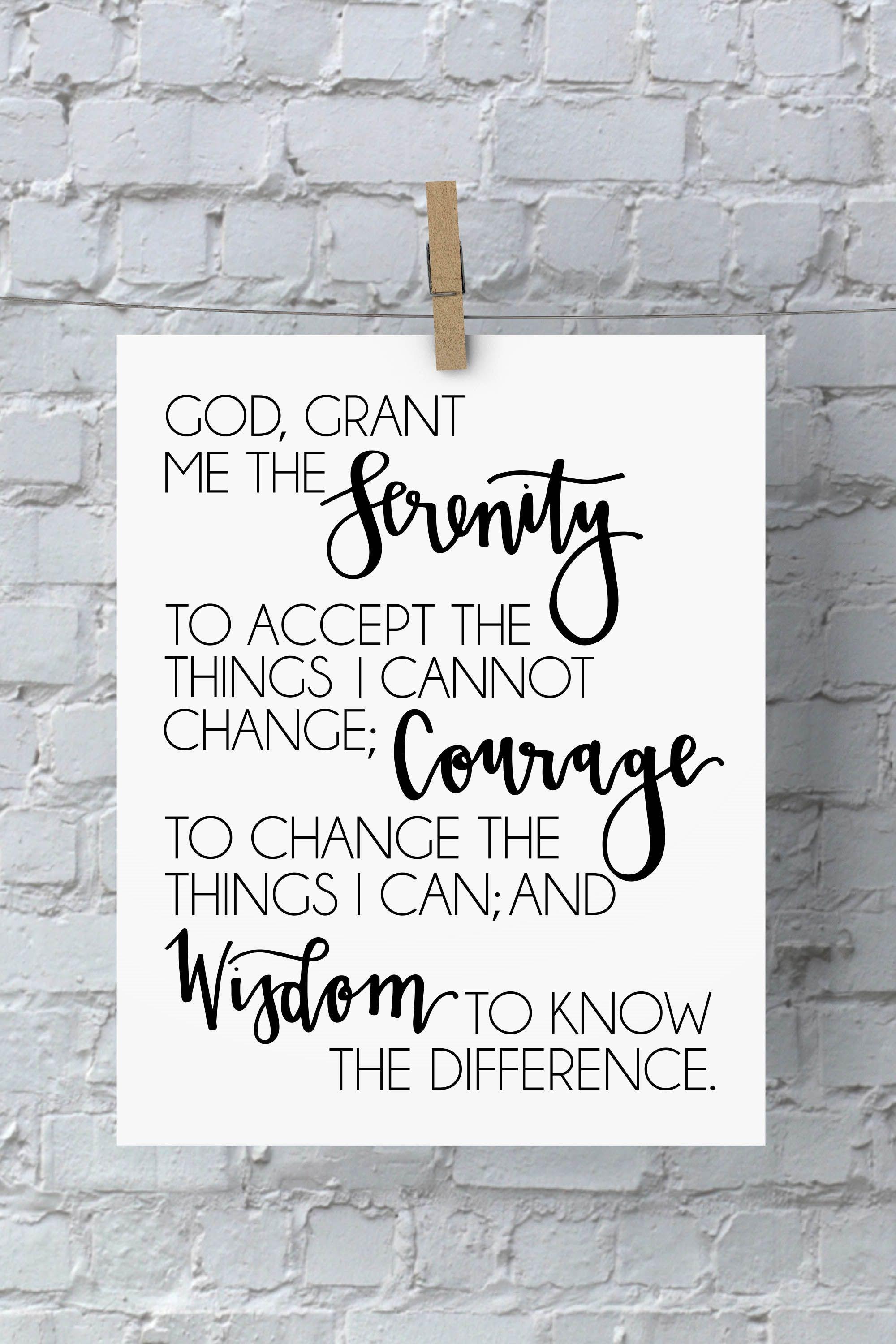 2000x3000 Serenity Prayer Wallpaper HD Wallpaper