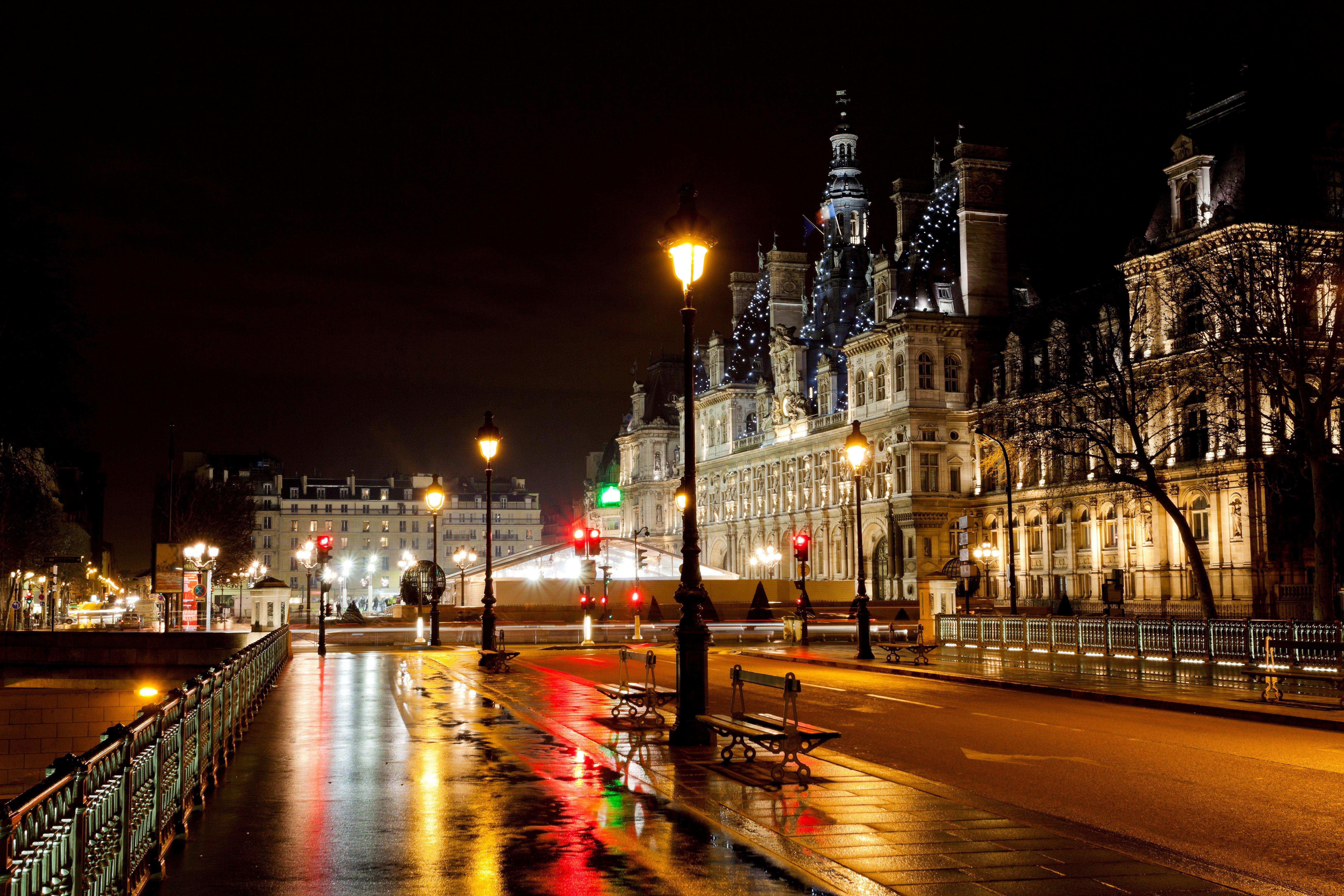 6496x4331 architecture, France, City, Lights, Romance, Rainy, Rain Wallpaper HD / Desktop and Mobile Background