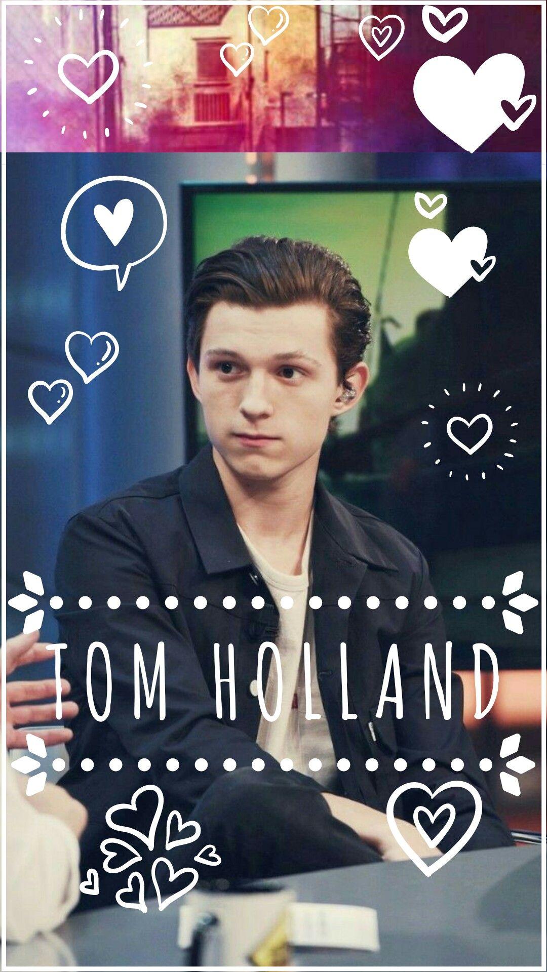 1080x1920 Tom Holland wallpaper!! Made by meeeee!. Tom holland, Tom holland spiderman, Holland