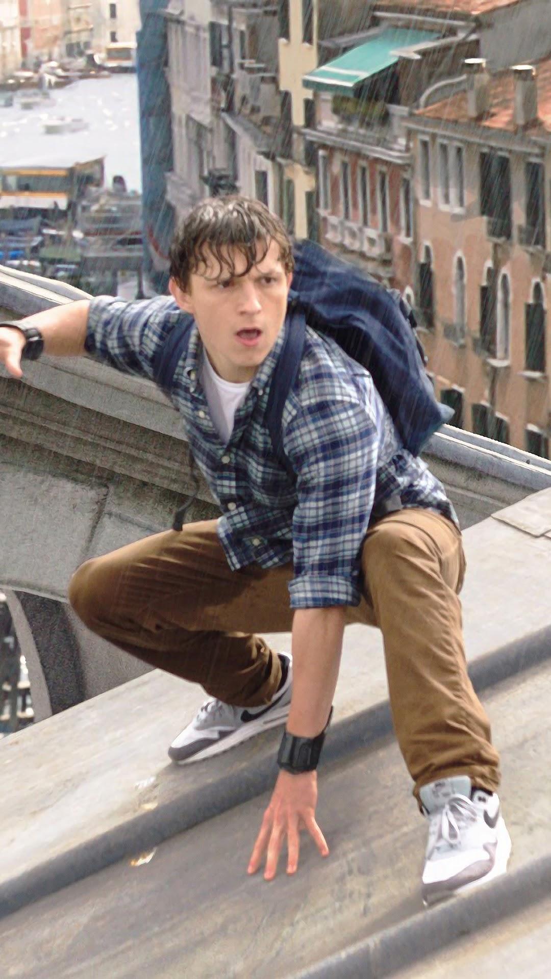 1080x1920 Spider Man: Far From Home, Peter Parker, Tom Holland Phone HD Wallpaper, Image, Background, Photo And Picture. Mocah HD Wallpaper
