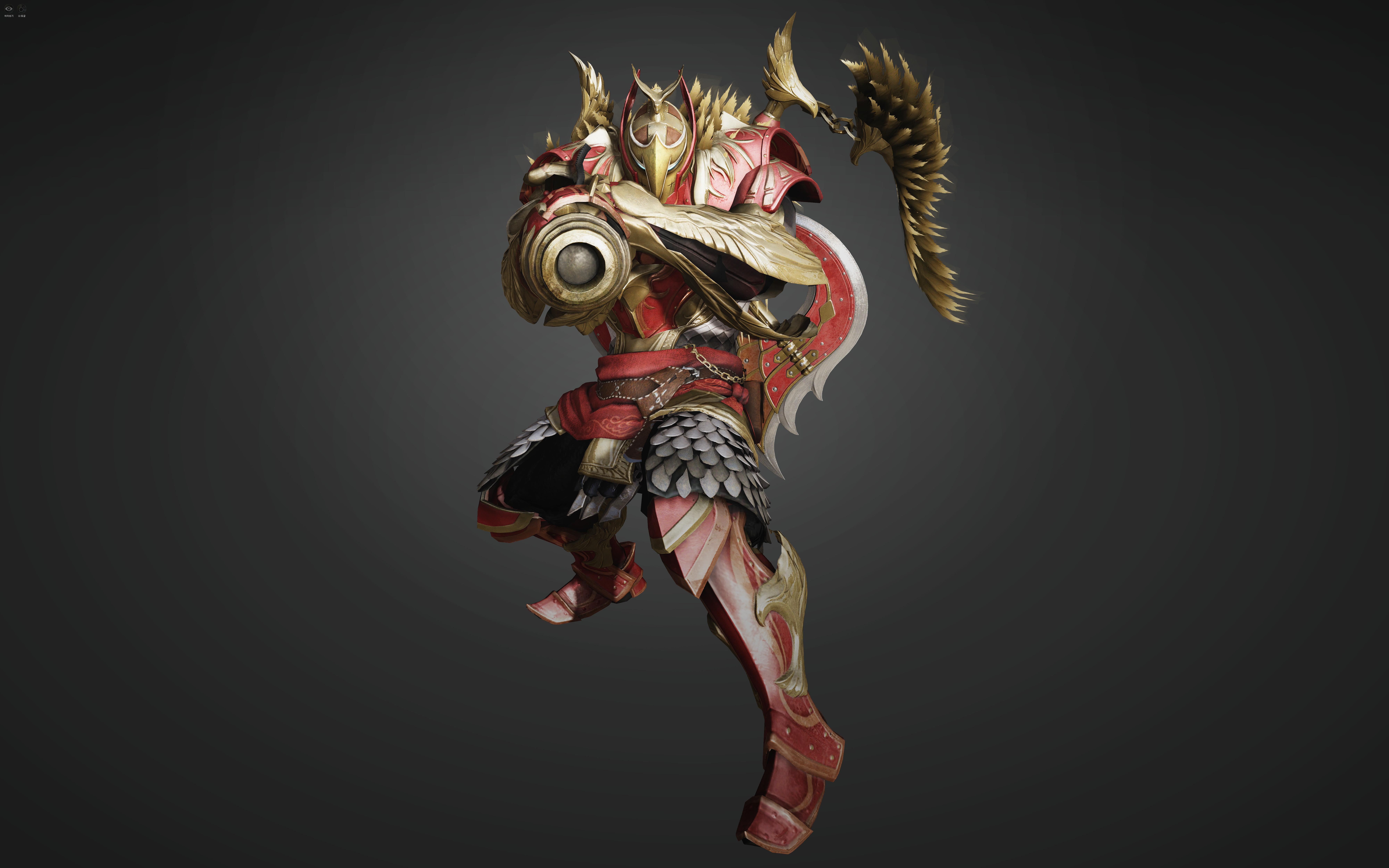 8000x5000 Black Desert Ninja Outfits