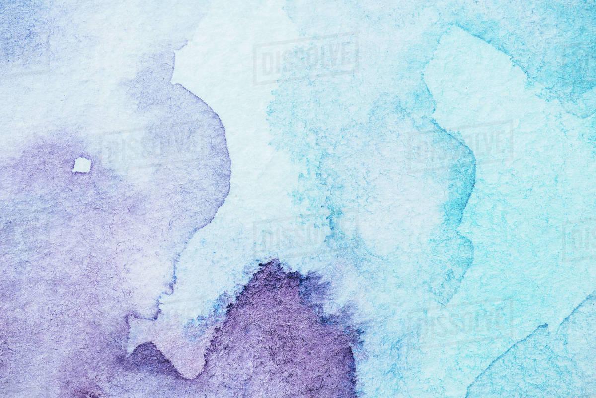 1200x801 handmade light blue and purple watercolor background