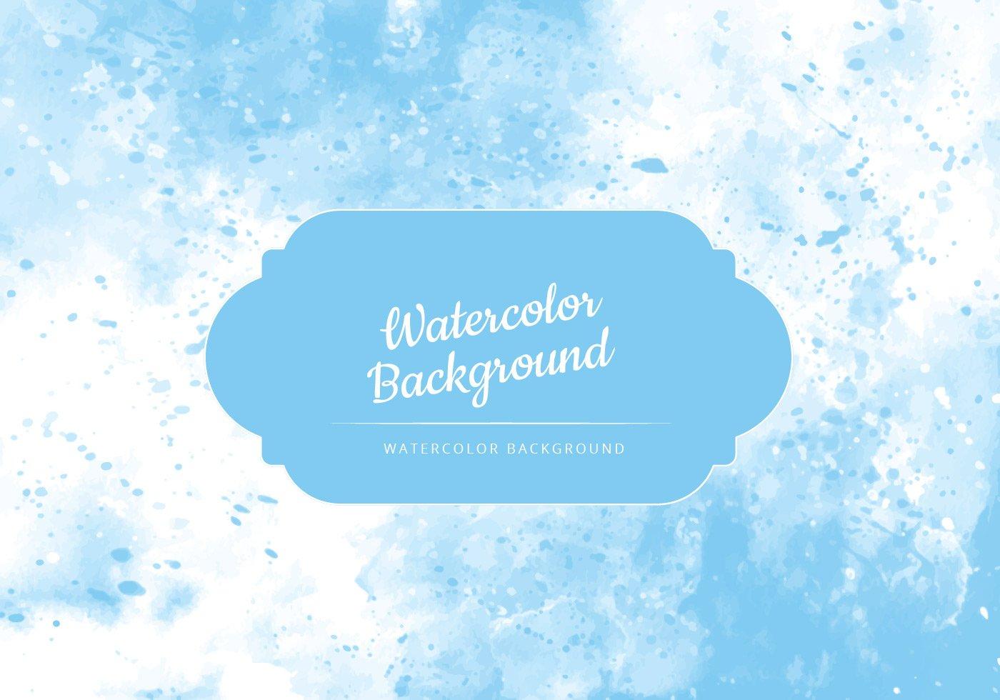 1400x980 Vector Light Blue Watercolor Background