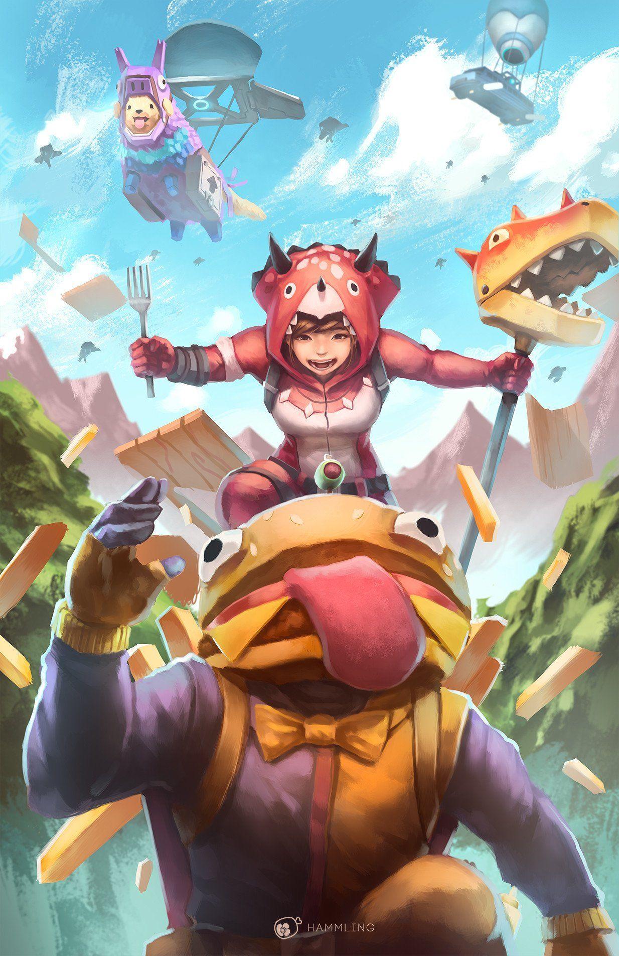 1234x1904 Cool Fox Skin Fortnite Wallpaper