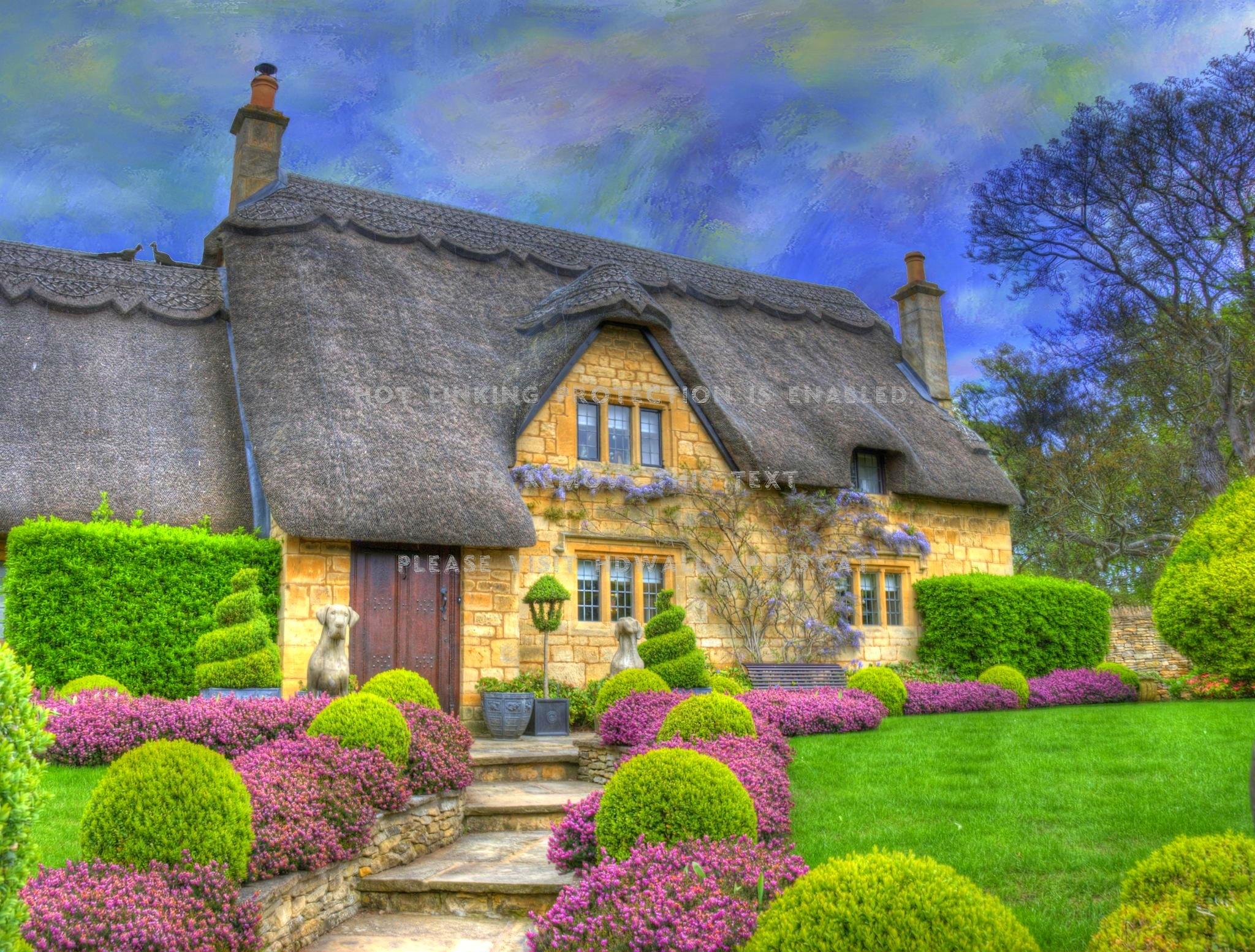 English Cottage Garden Wallpapers Top Free English Cottage Garden