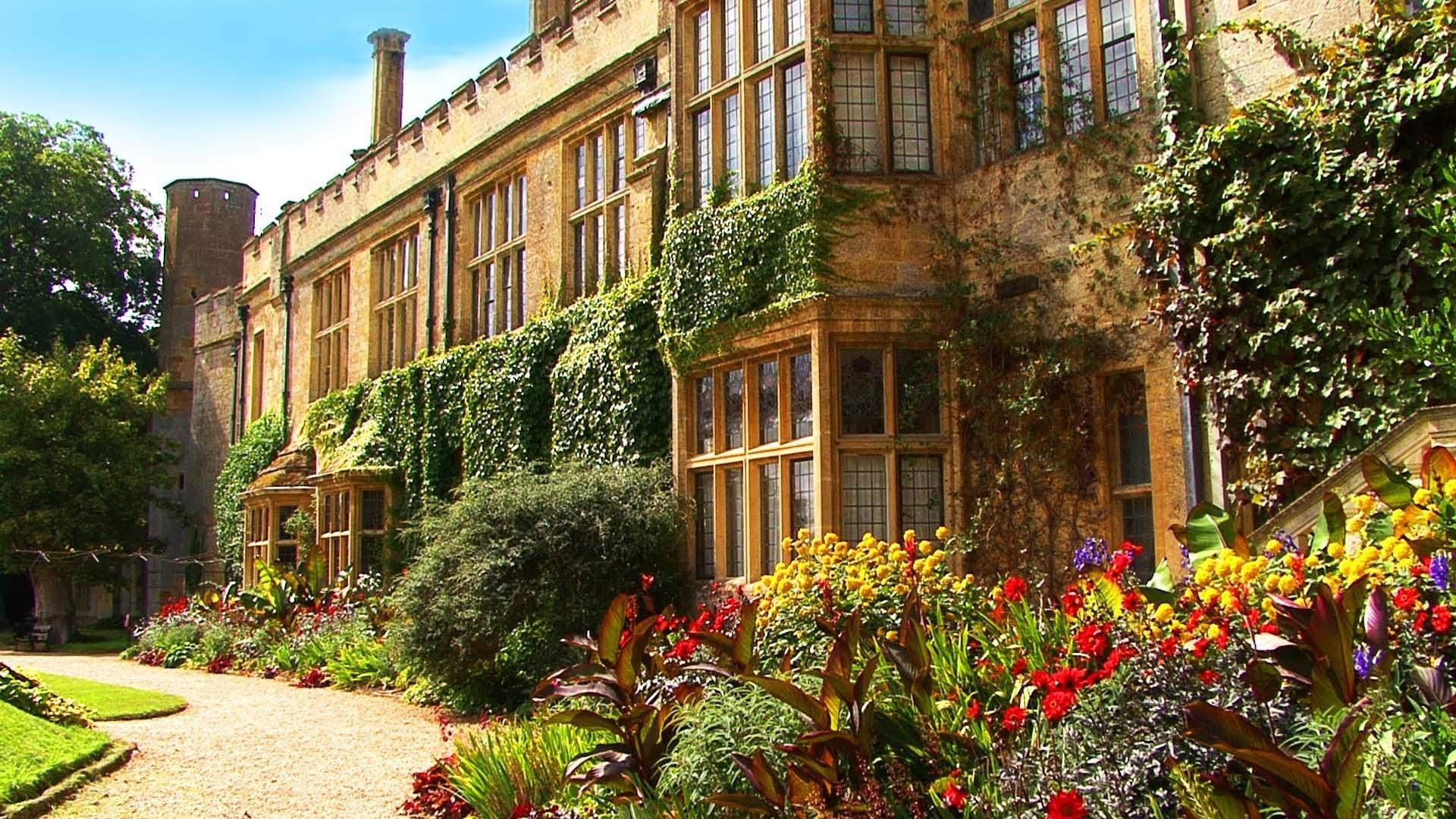 1920x1080 Pixel Resolution, English Country Garden, Douglas Stanton In The Cotswolds