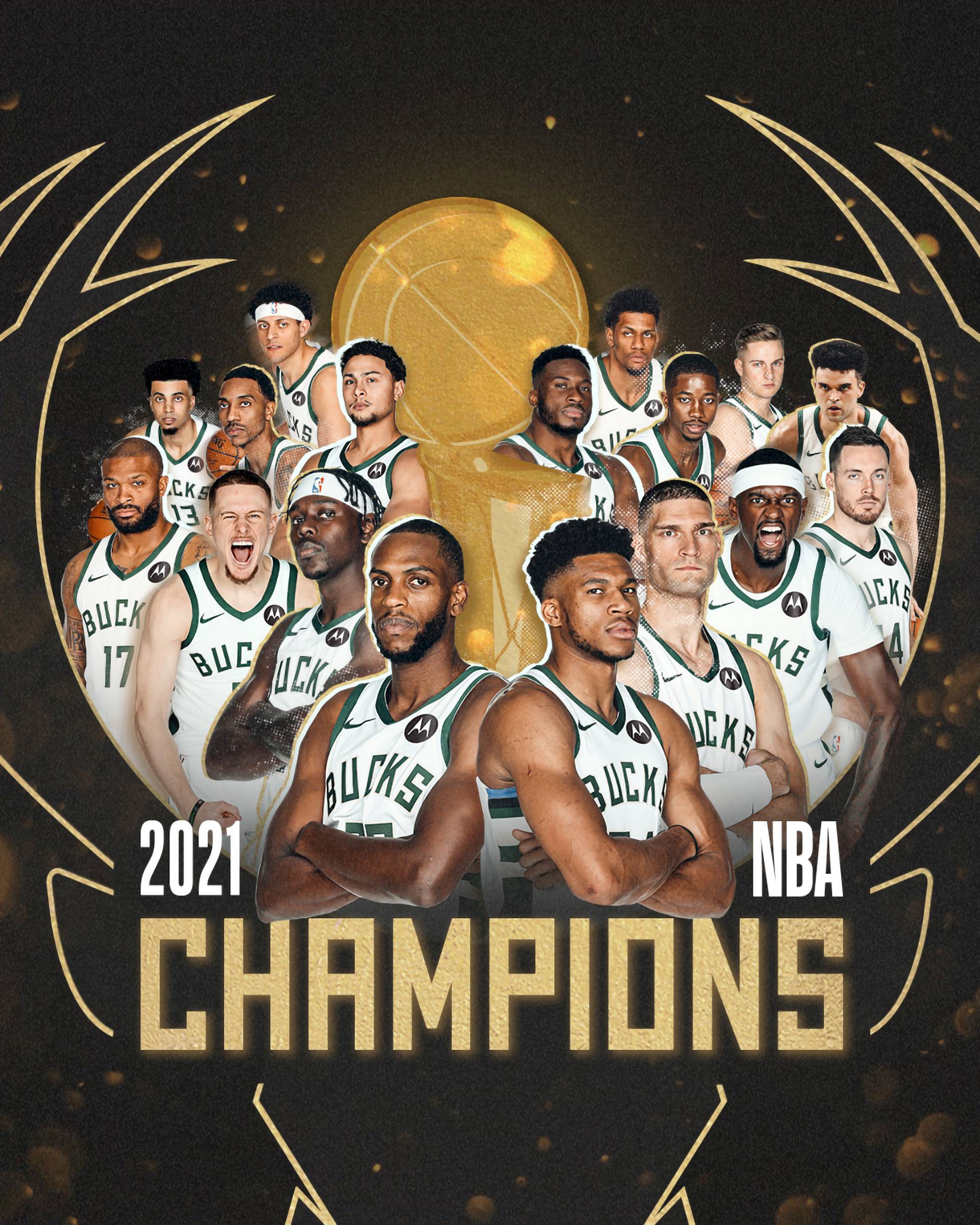 1920x2400 Milwaukee Bucks NBA Champions 2021 Wallpaper, HD Sports 4K Wallpaper, Image, Photo and Background