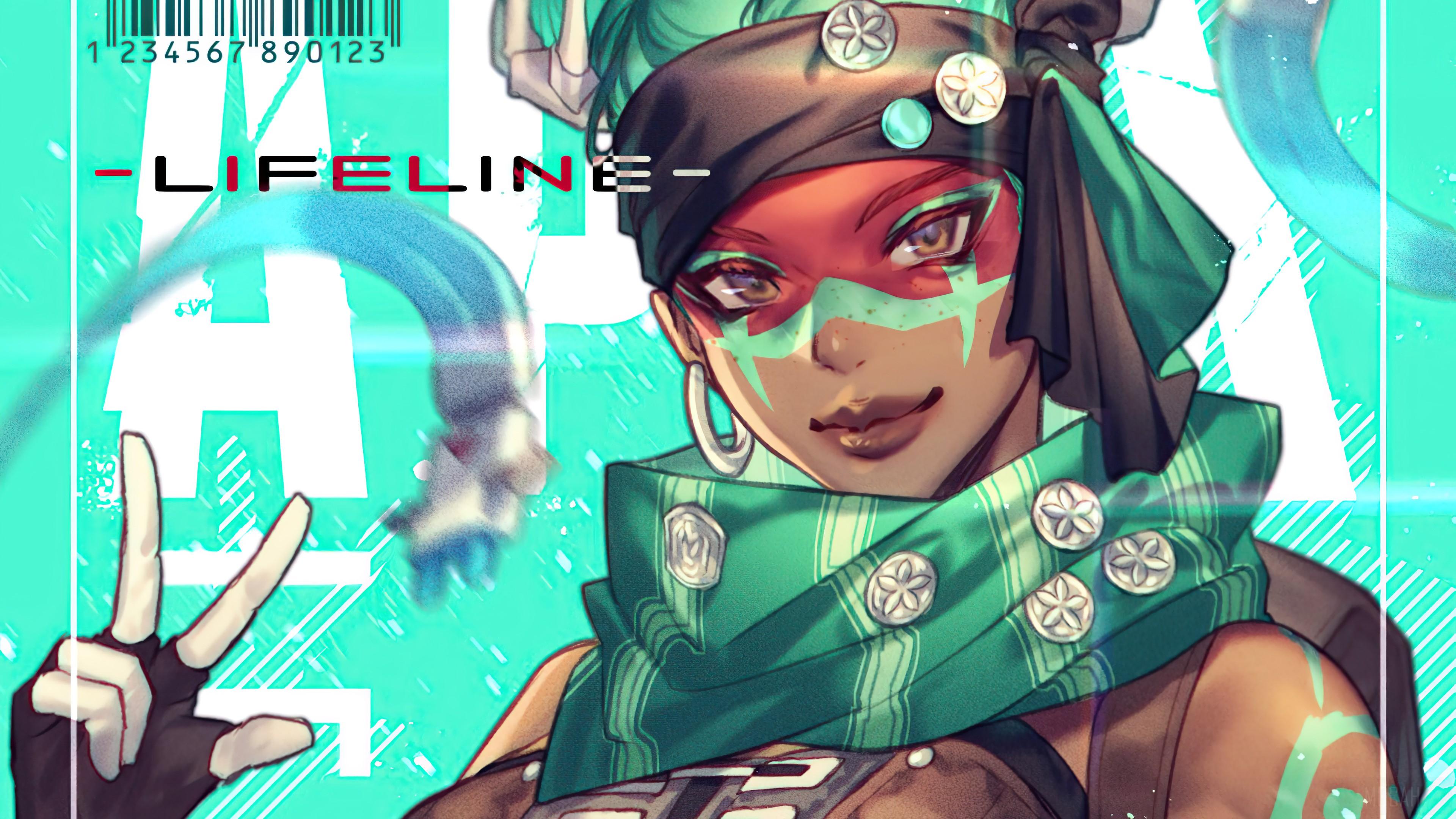 3840x2160 Apex Legends, Video Game, Lifeline, Art 4k wallpaper. Mocah HD Wallpaper