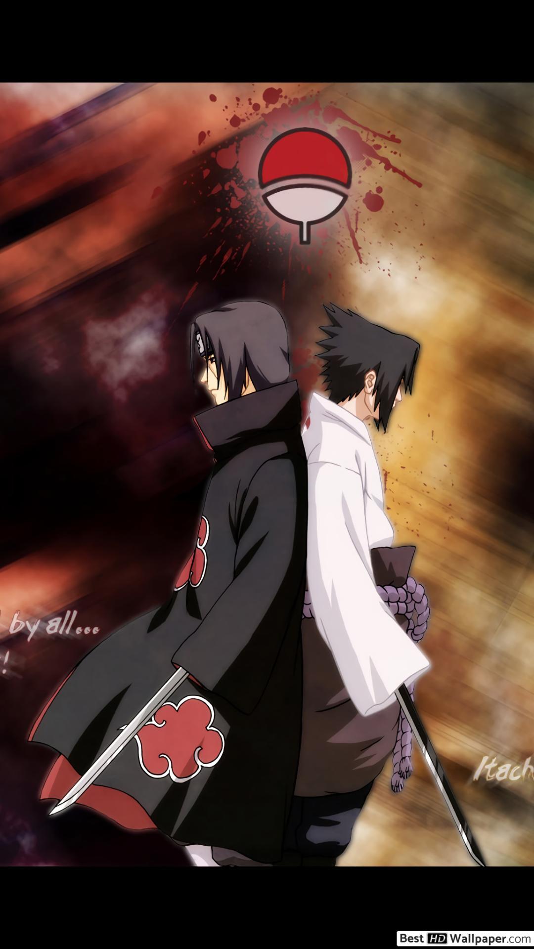 1080x1920 Anime Naruto Sasuke Itachi HD Wallpaper Download