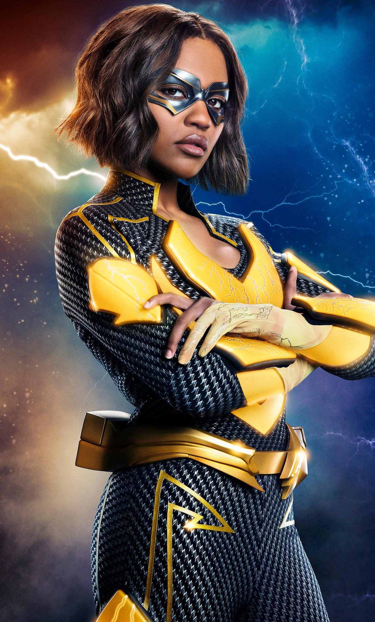 1280x2120 China Anne Mcclain In Black Lightning iPhone HD 4k Wallpaper, Image, Background, Photo and Picture