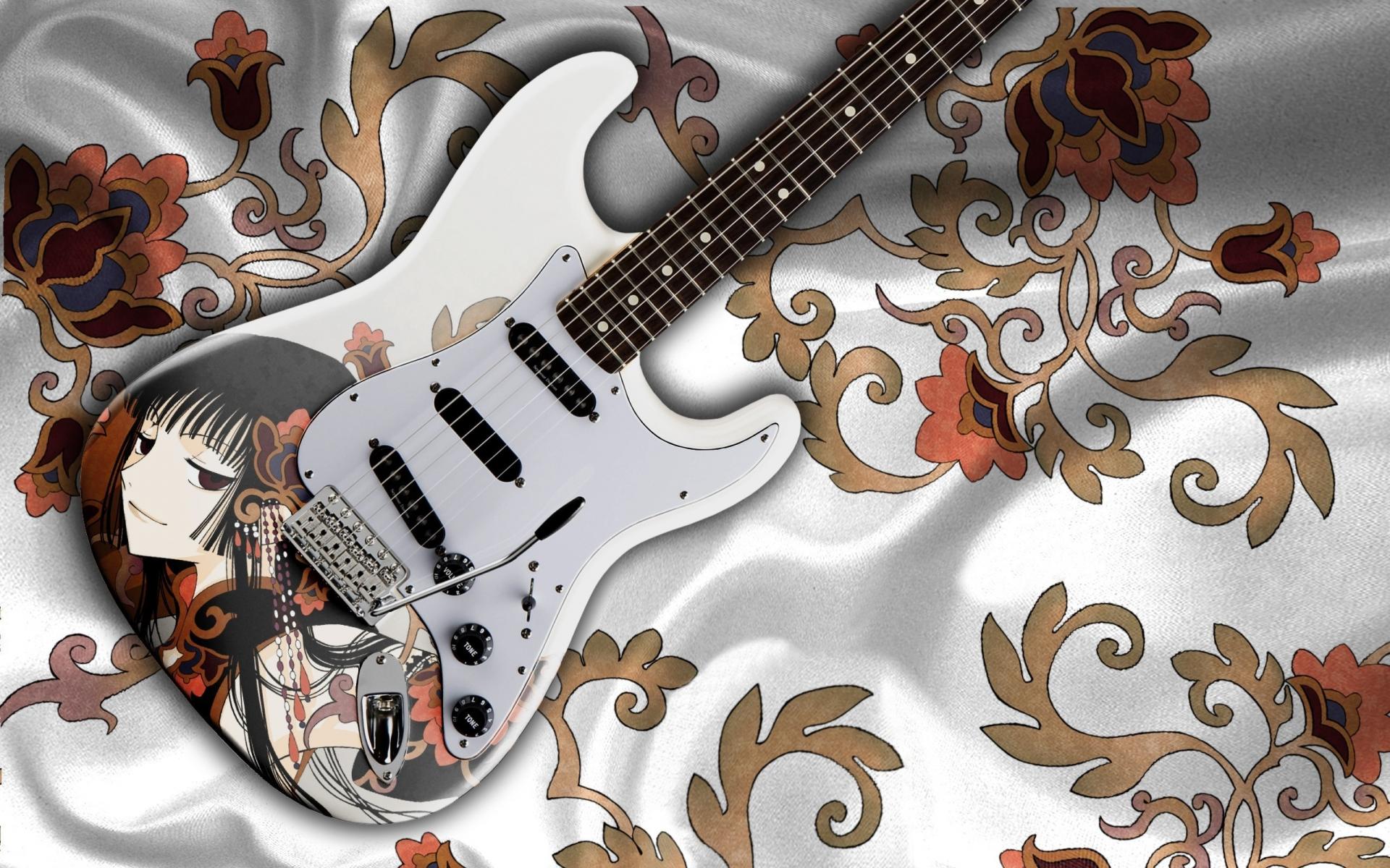 1920x1200 Anime Girl Guitar 2983 HD wallpaper