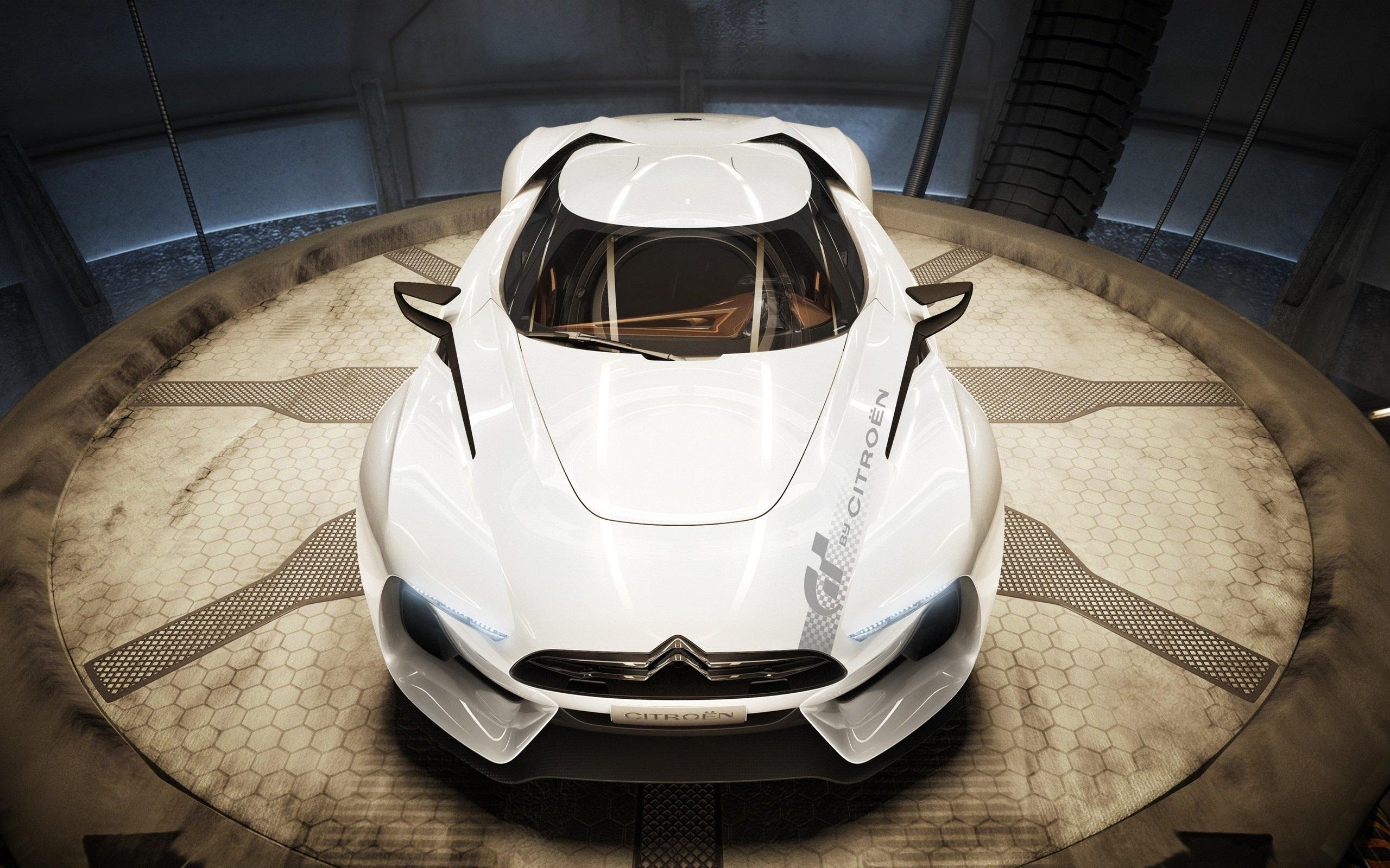 2560x1600 Wallpaper Citroen GT concept white supercar front view 2560x1600 HD Picture, Image