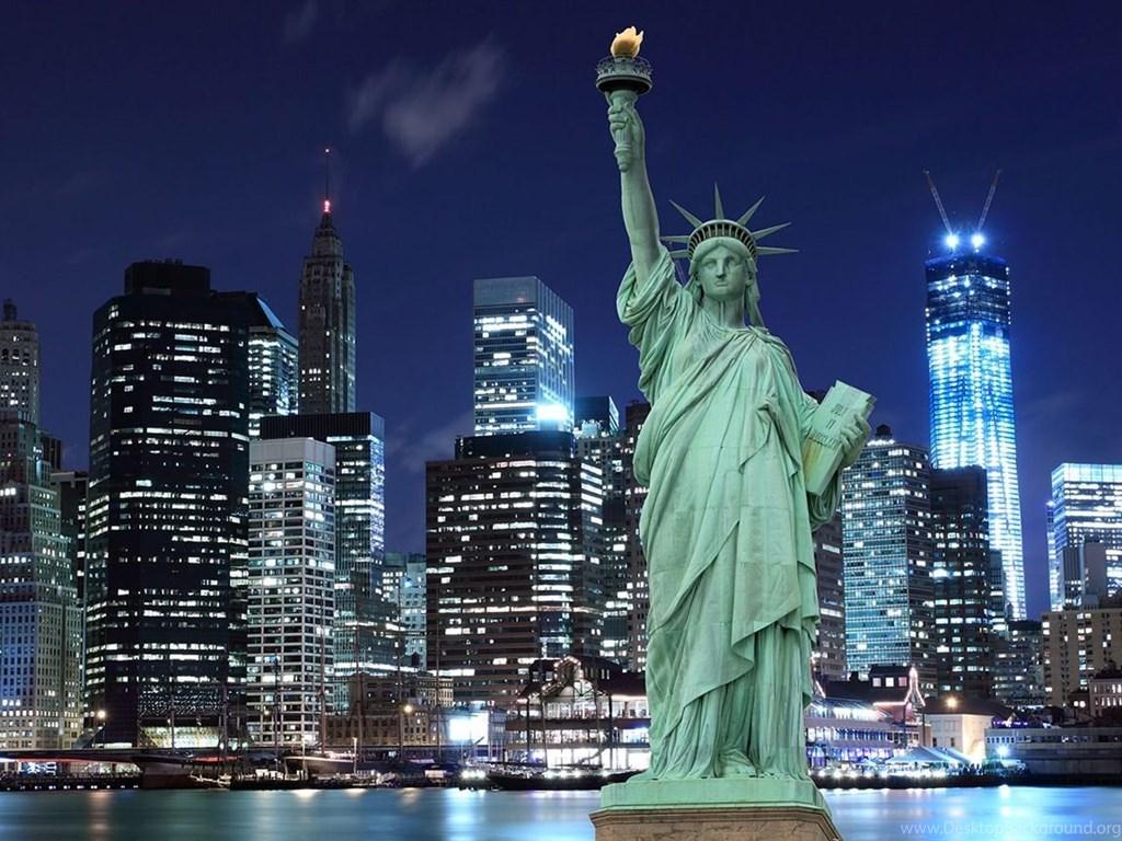 Statue of Liberty Night Wallpapers - Top Free Statue of Liberty Night ...