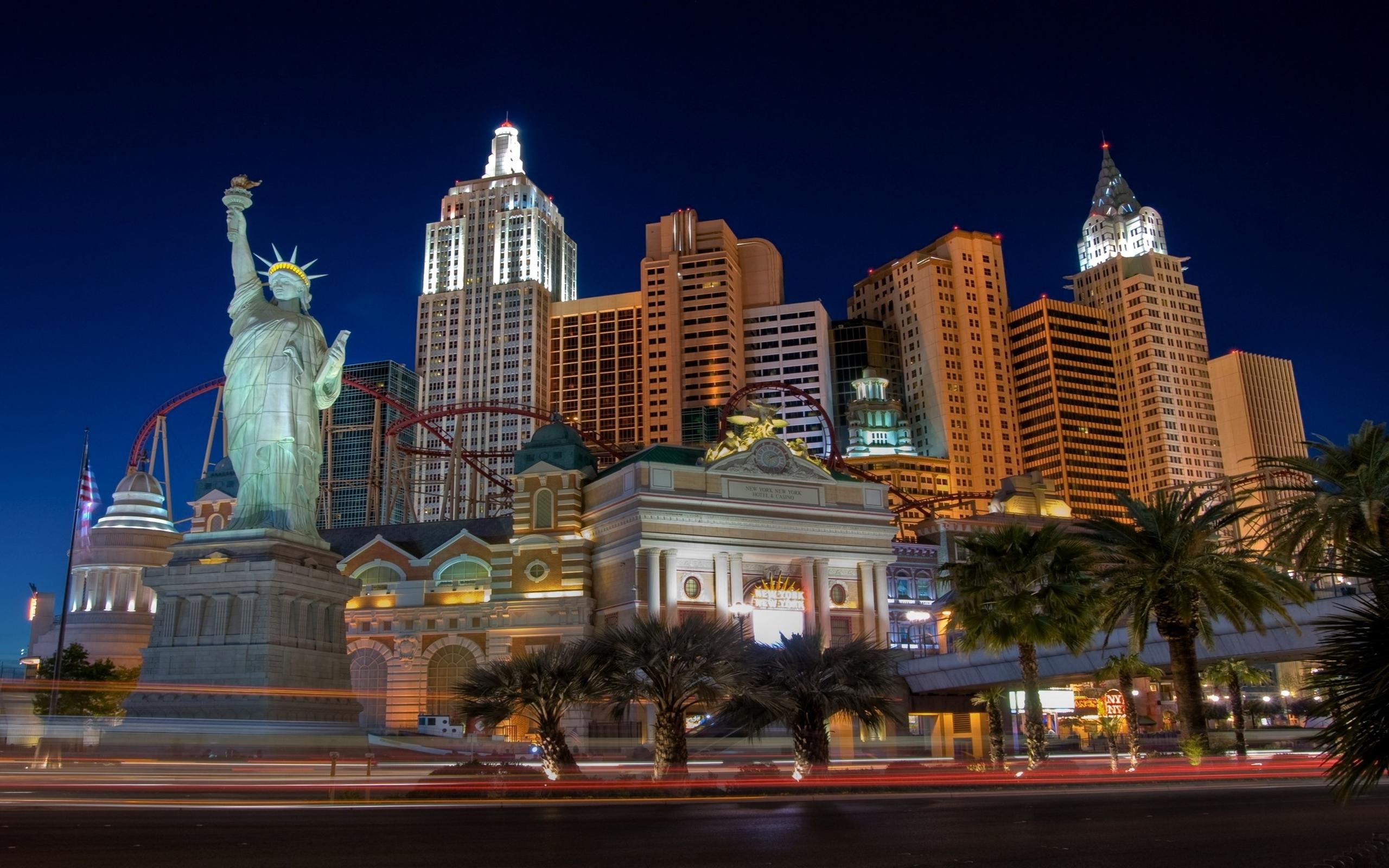 2560x1600 Statue Of Liberty Newyork City Night View 3D Gaming HD Wallpaper 2560x1600 :