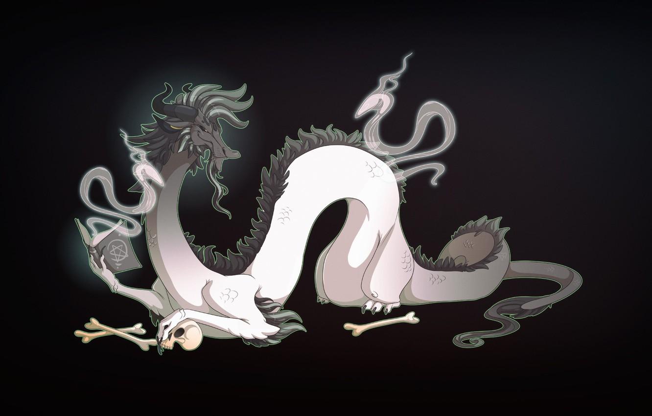 1332x850 Wallpaper Dragon, Background, Fantasy, Dragon, Mythology, Art, Fiction, Characters, Monsters, Necromancer, A mythical creature, Creatures, Mythology, Candice Sciortino, by Candice Sciortino, Mythka image for desktop, section минимализм