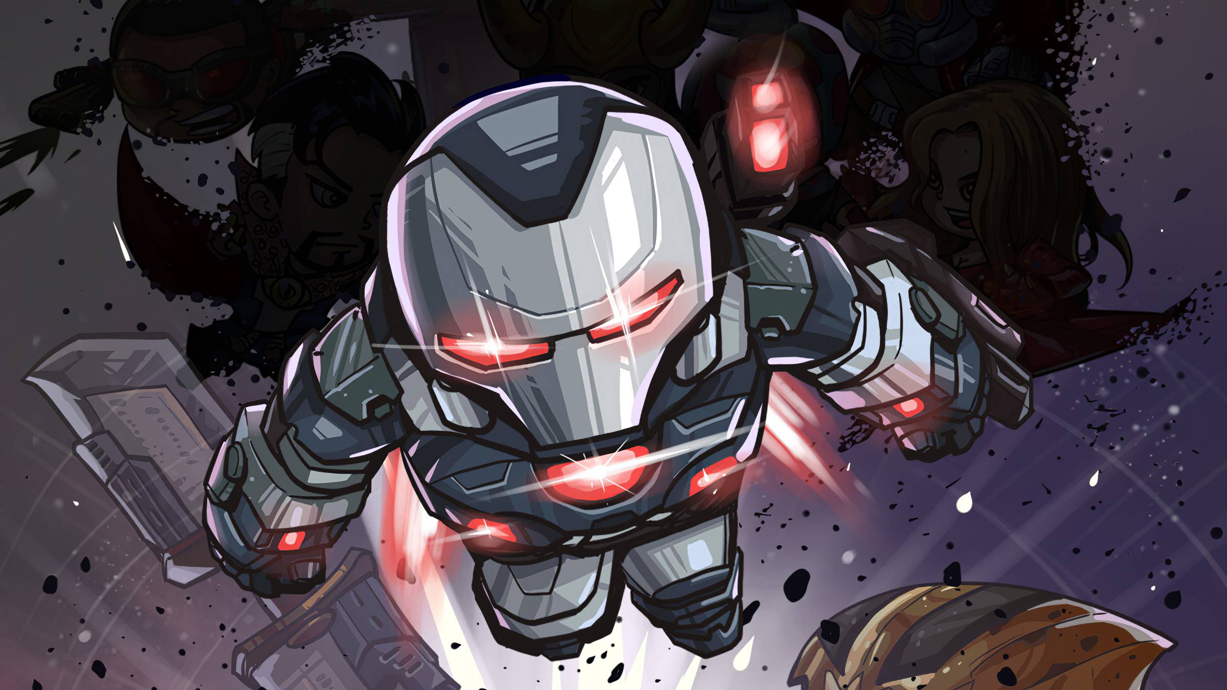 2400x1350 War Machine Marvel Comic Art iPhone XS MAX Wallpaper, HD Superheroes 4K Wallpaper, Image, Photo and Background