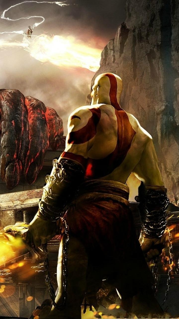 720x1280 Kratos God Of War Android Wallpaper