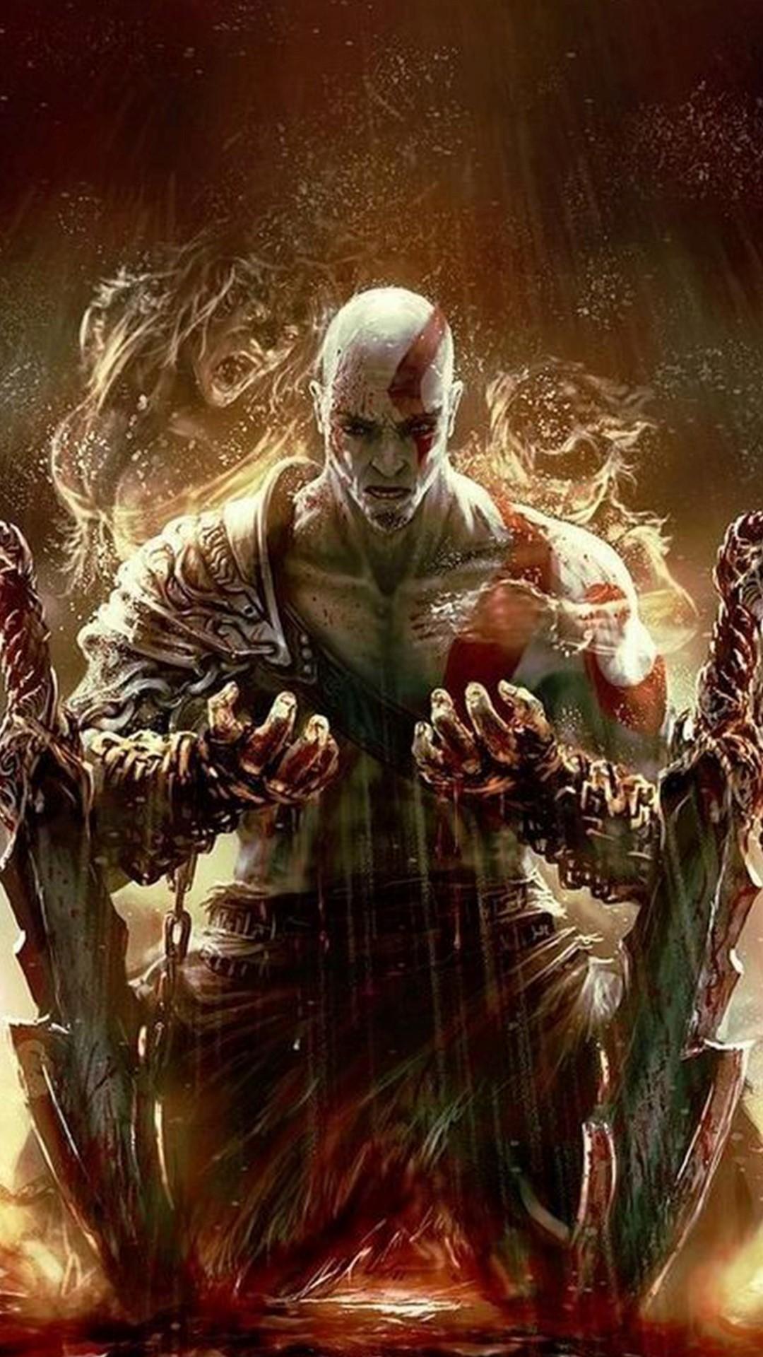 1080x1920 God of War Wallpaper