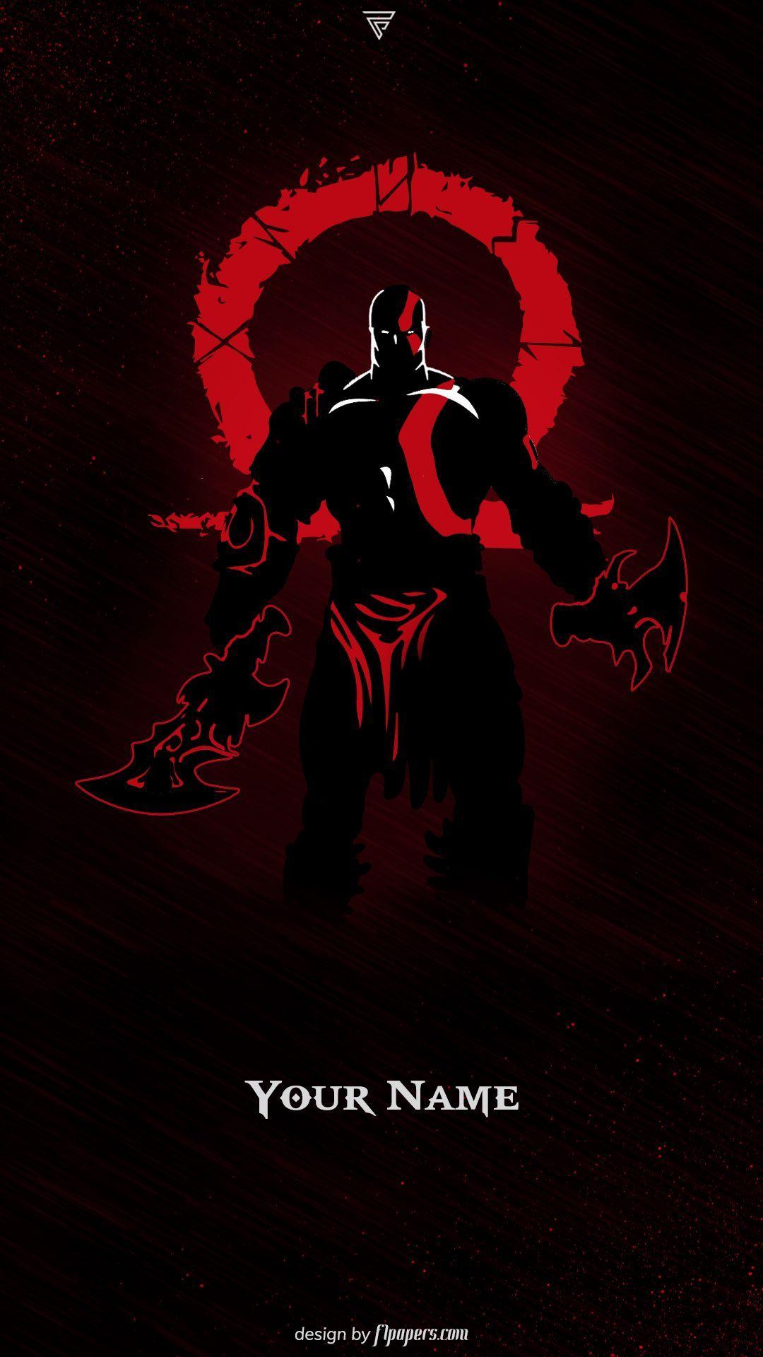 1080x1920 Kratos Gaming Logo Wallpaper