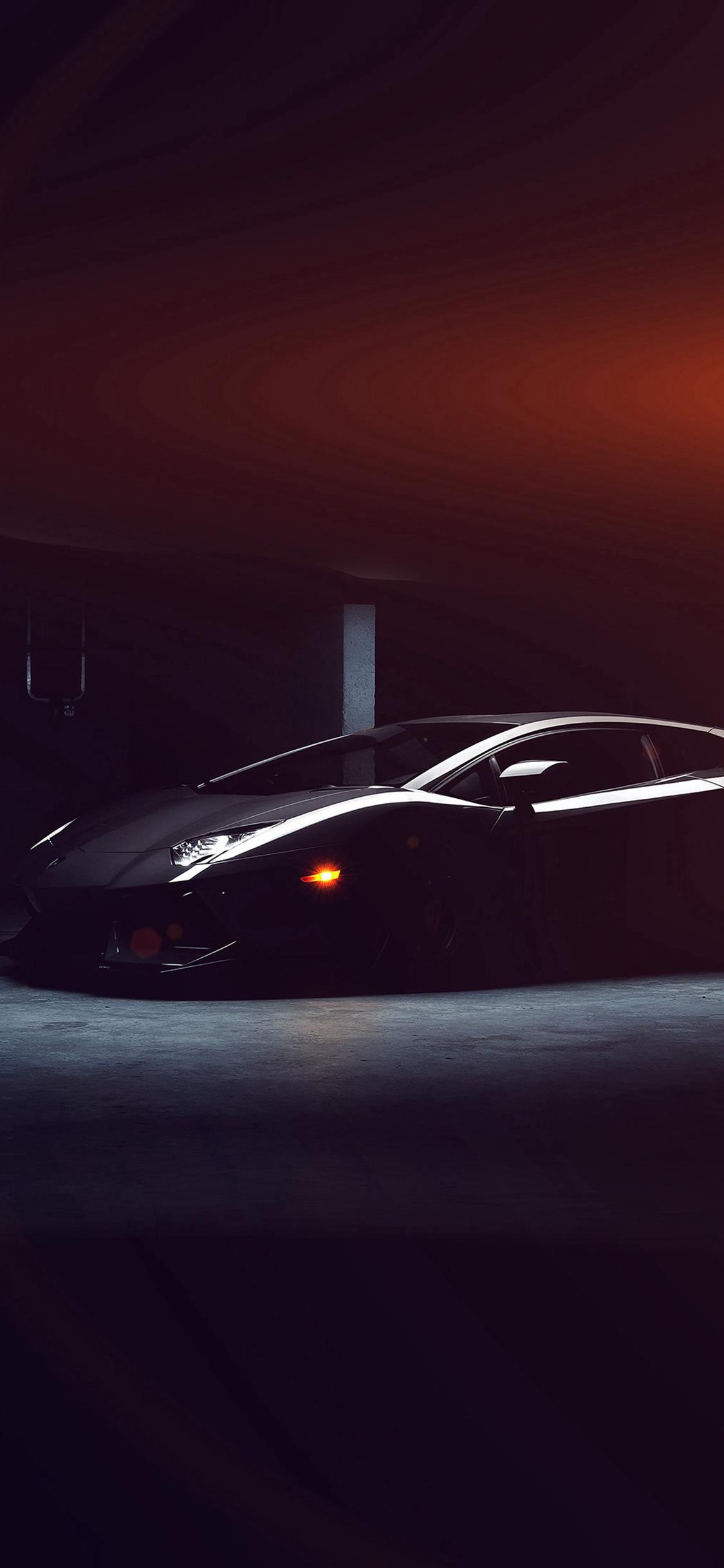 1125x2436 Black Cars Wallpaper iPhone