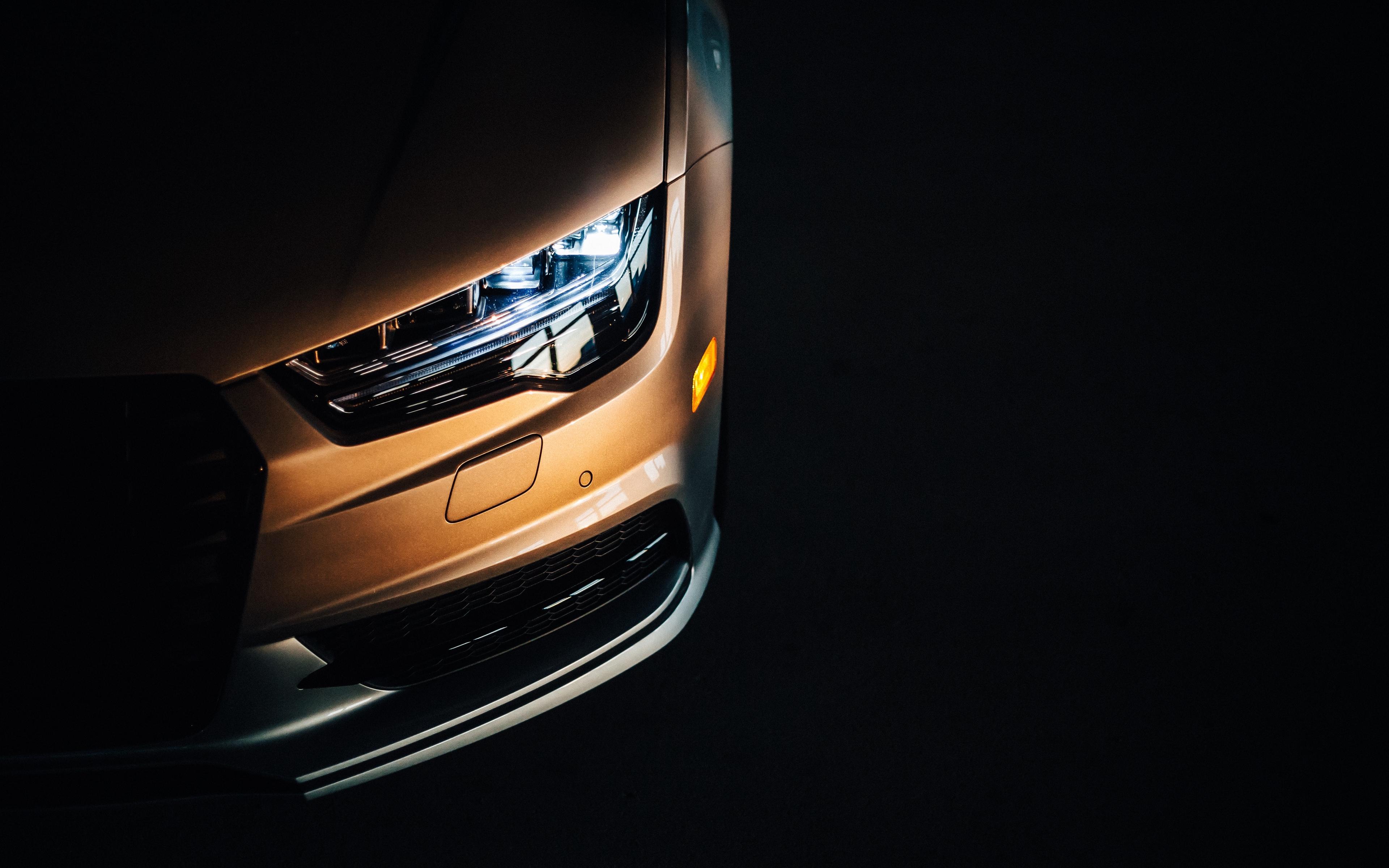 3840x2400 Wallpaper Audi S Audi, Headlight, Dark Cars Wallpaper Portrait